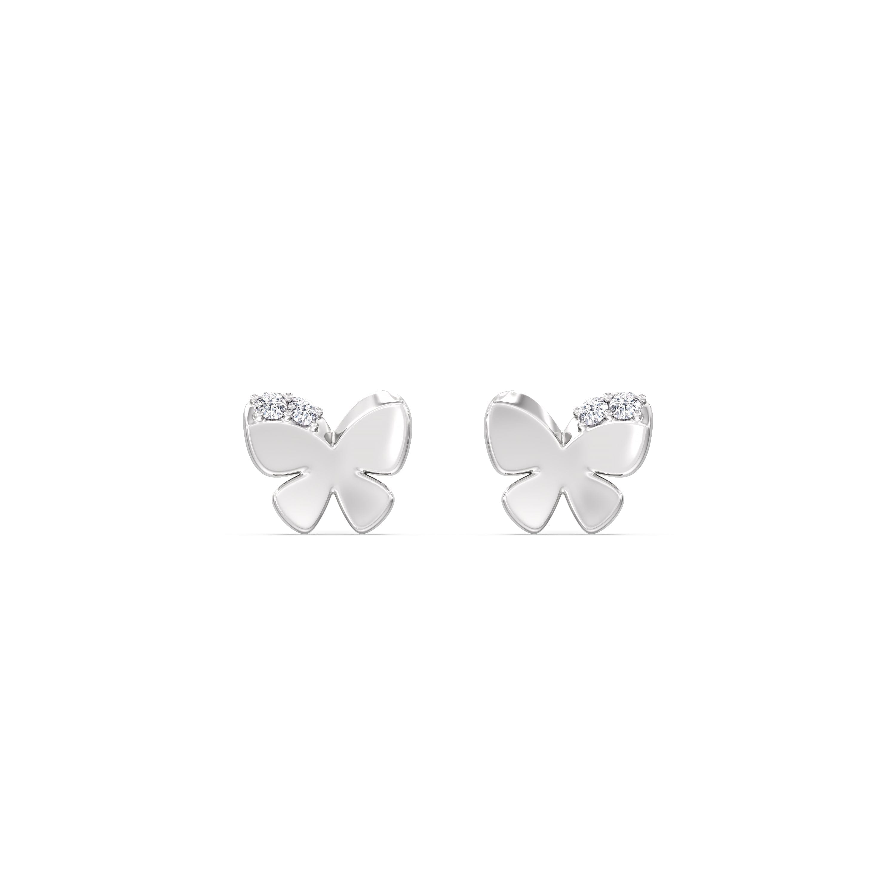Butterfly Flatback Studs