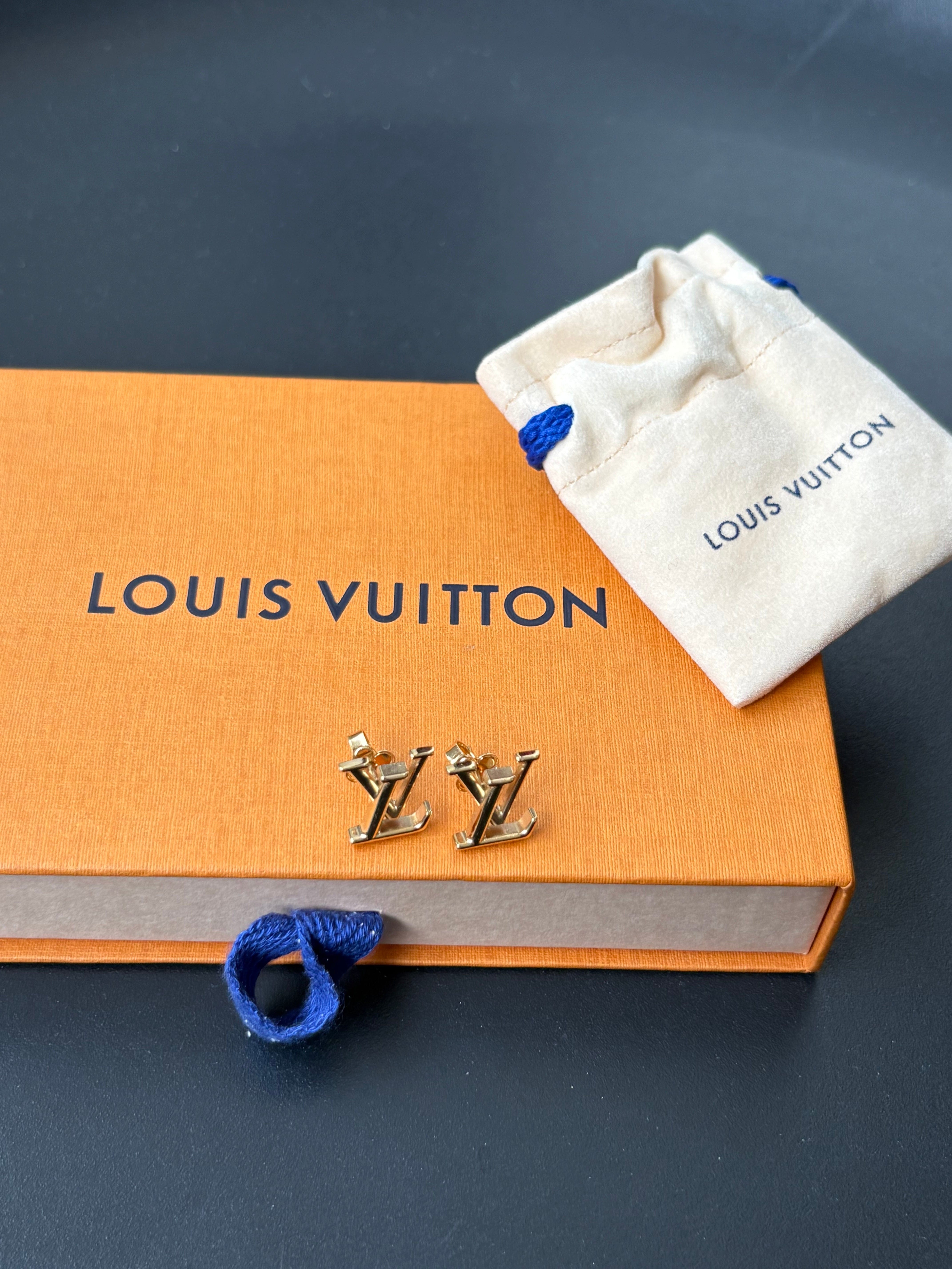 Brand New Louis Vuitton LV Iconic Earrings