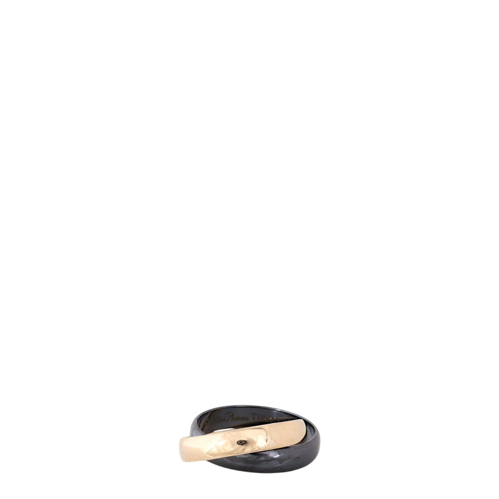 paloma picasso Tiffany & Co Paloma Picasso Melody Titanium 18k Rose Gold Ring