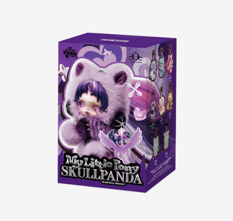 Taropudding SKULLPANDA × My Little Pony Series Plush Doll Pendant Blind Box by POP MART