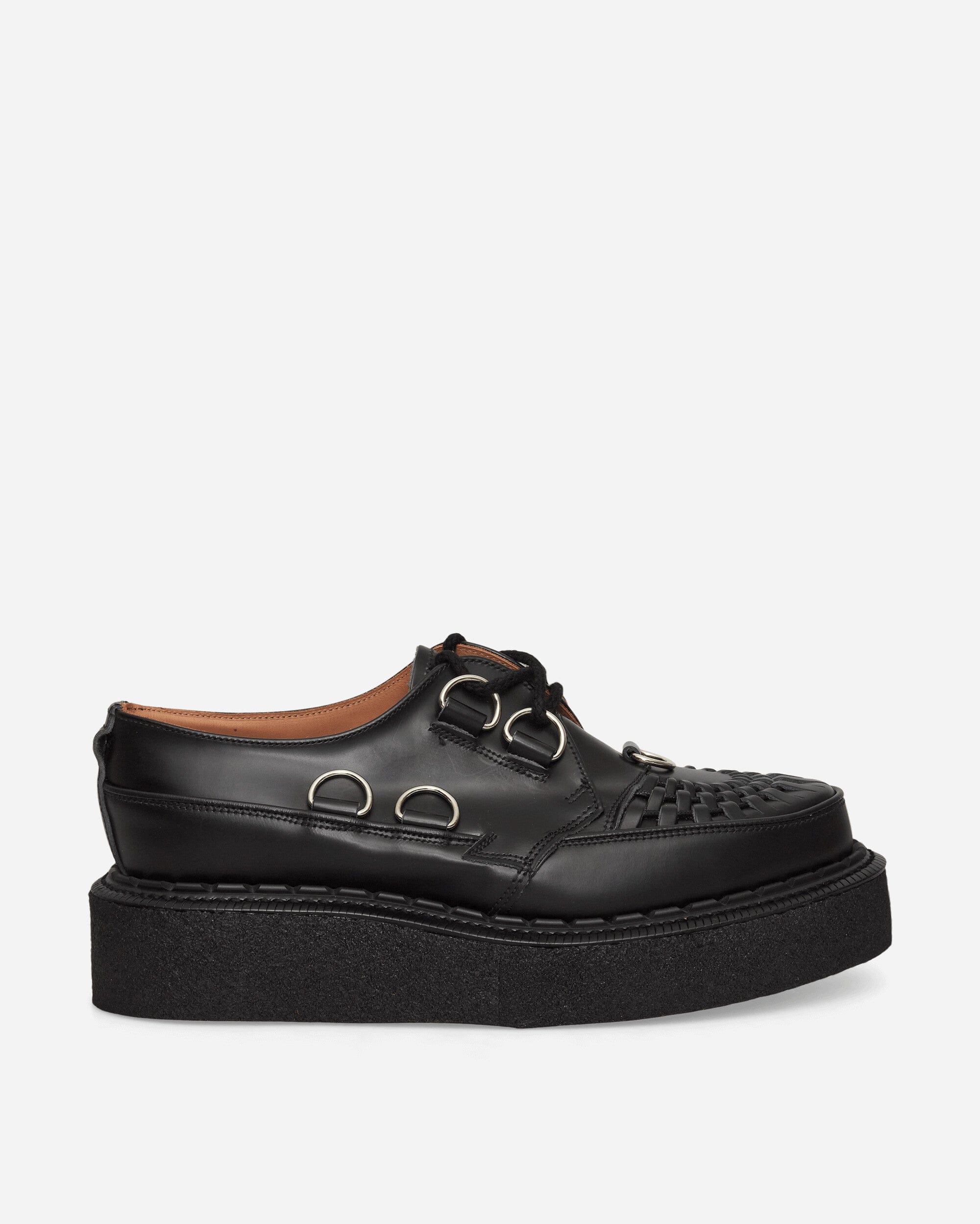 George Cox D - Ring Tie Skipton Creepers Black