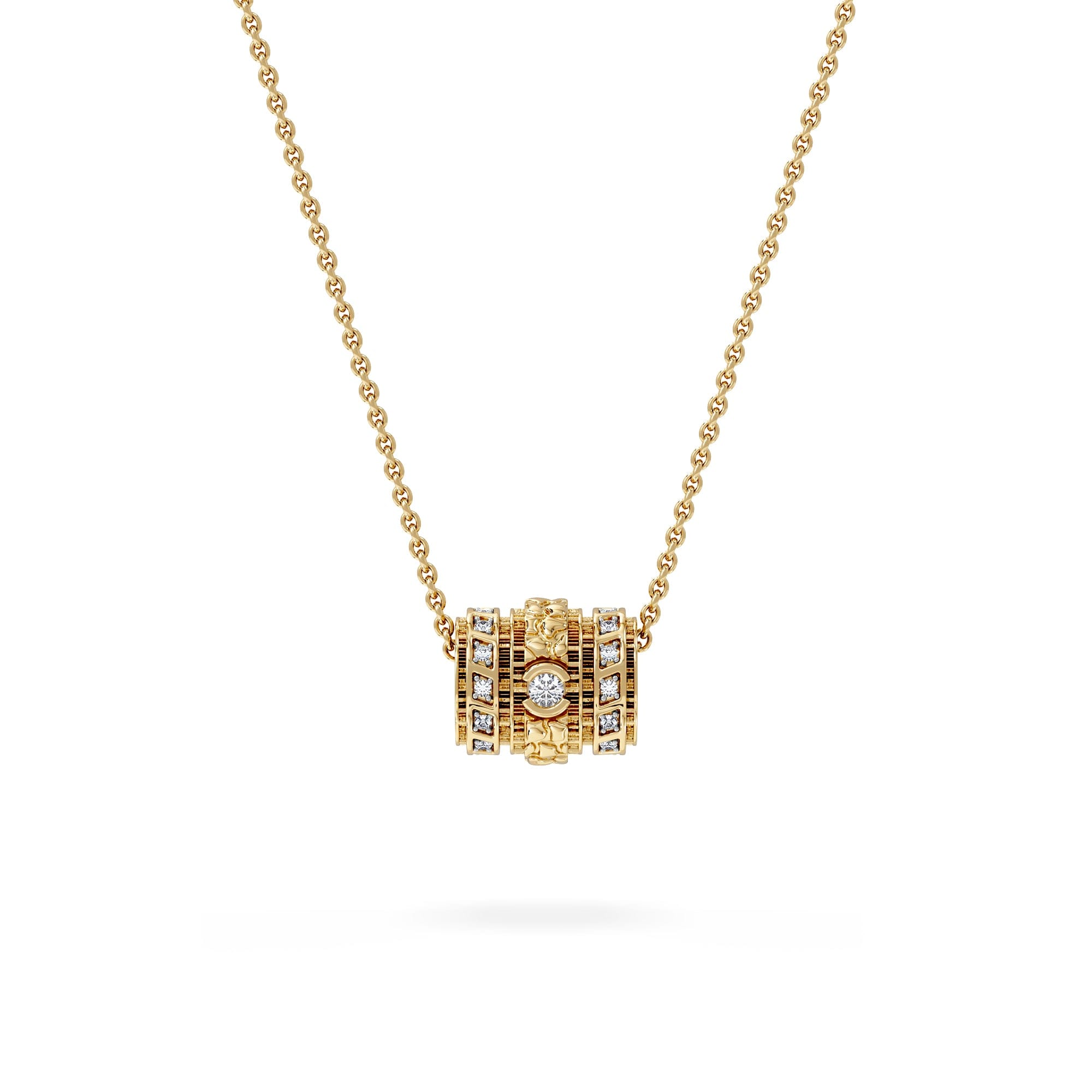 Diamond Bond 0.14ct Lab Diamond Necklace in 18K Gold Vermeil