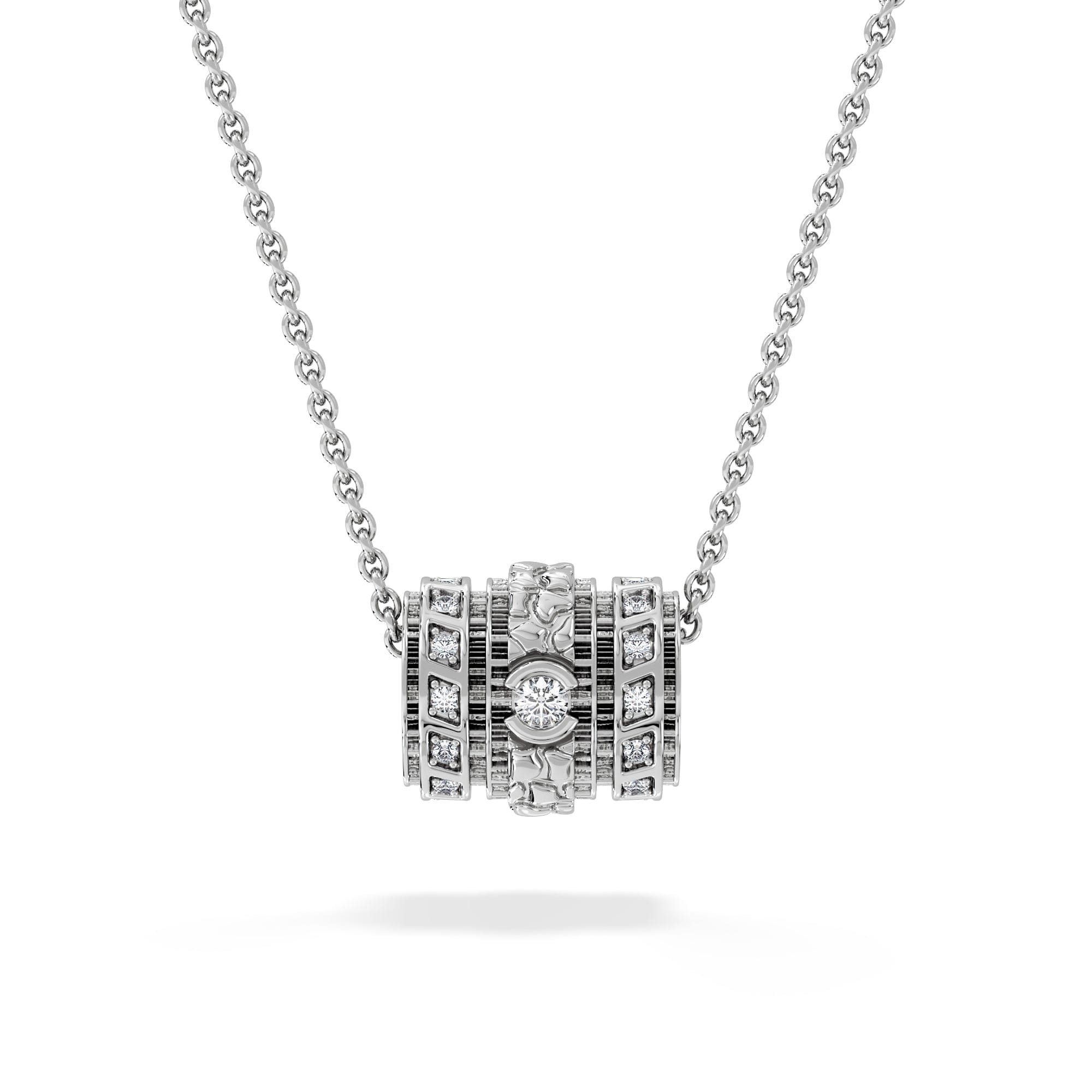 Diamond Bond 0.14ct Lab Diamond Necklace in Sterling Silver
