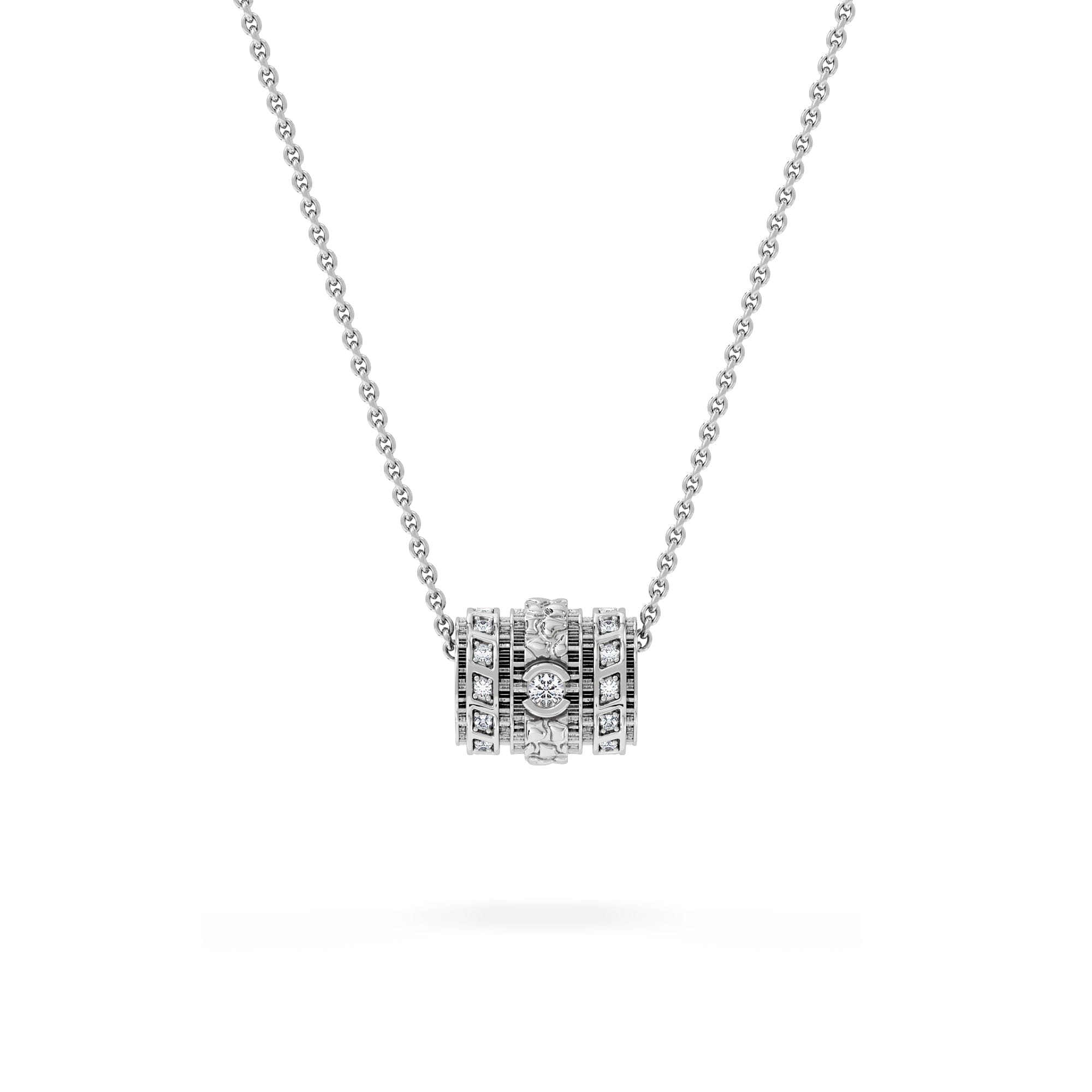 Diamond Bond 0.14ct Lab Diamond Necklace in Sterling Silver