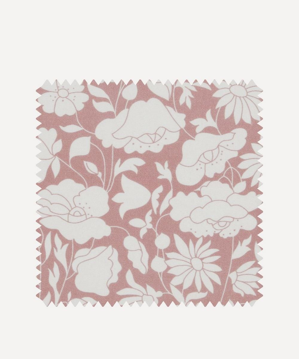 Liberty Interiors Fabric Swatch - Poppy Grace Cotton in Slipper