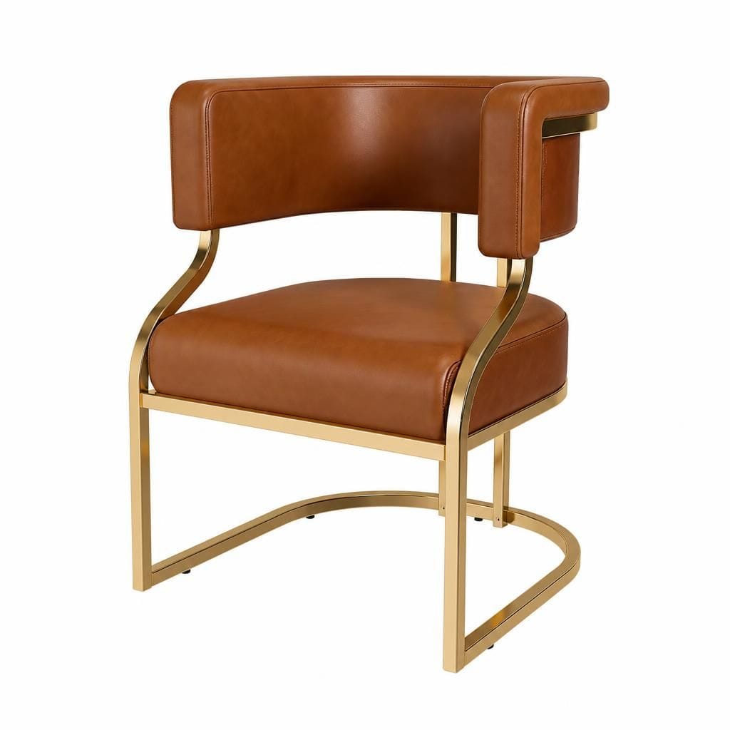 TWO GOODSILO Ergonomic Armless Accent Dining Chairs Set of Two