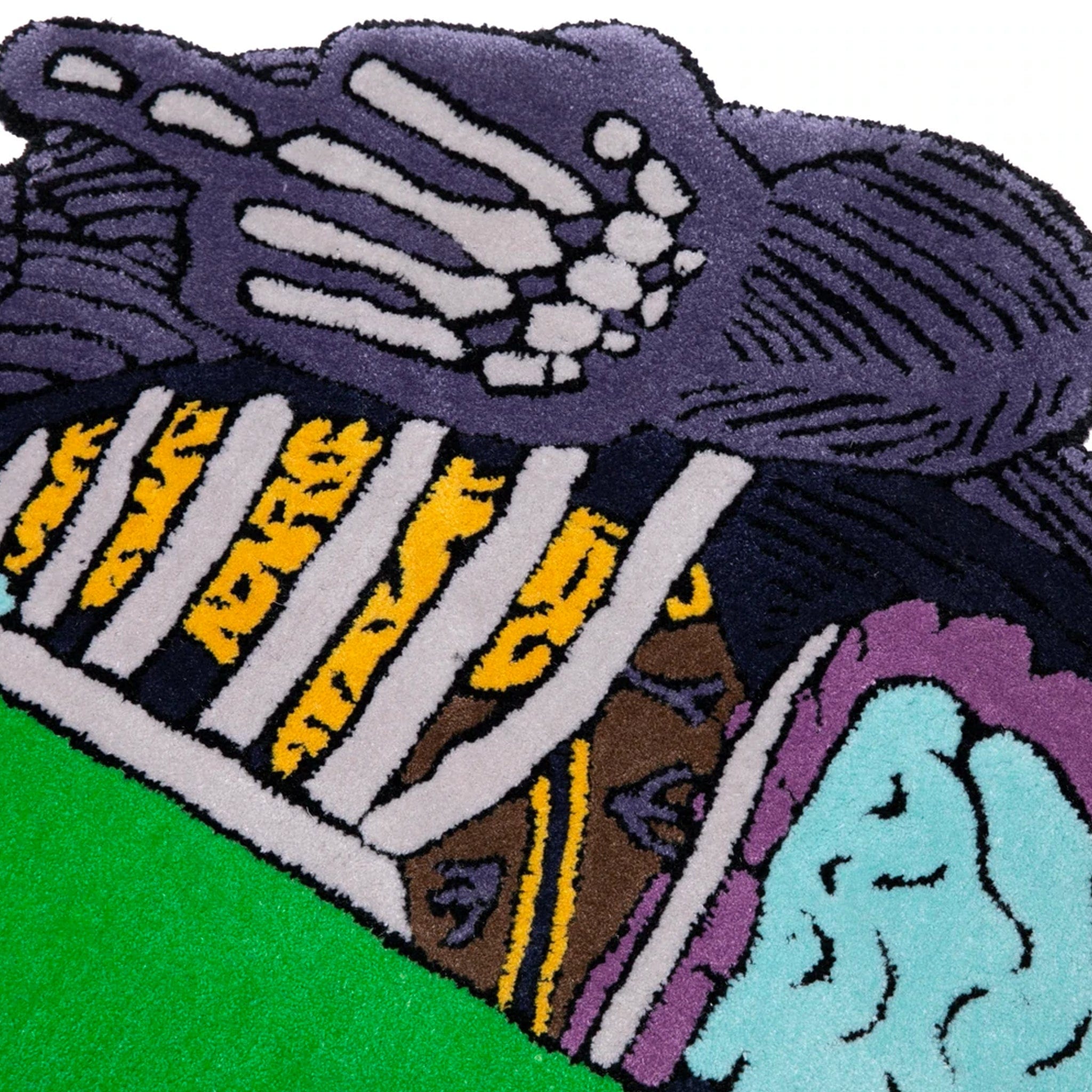 Ripndip Alien Anatomy 6 Ft Rug