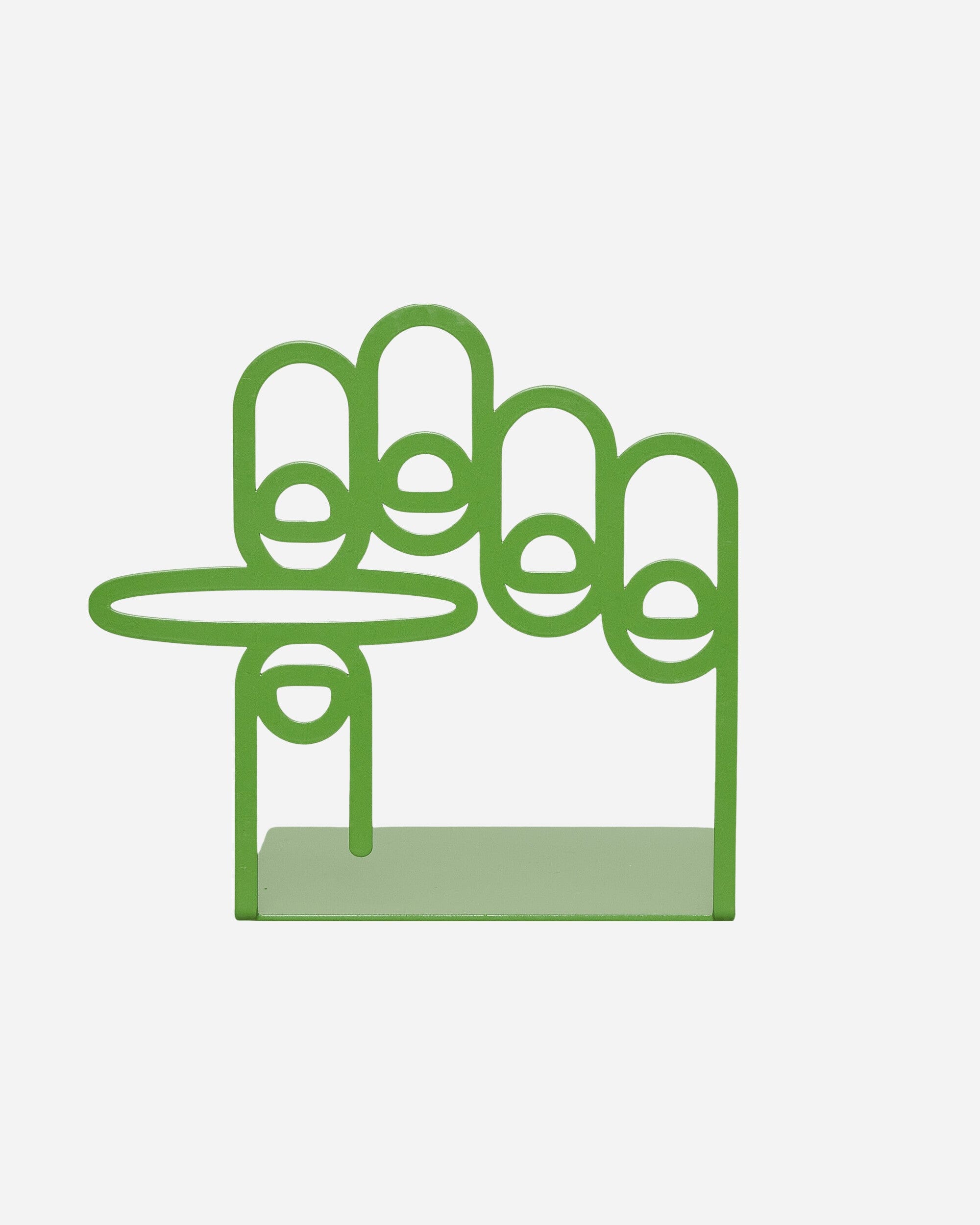 Mister Green Trifecta Bookends Green