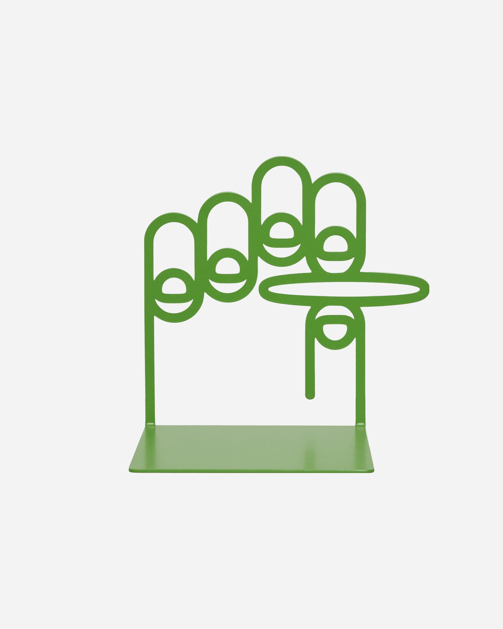 Mister Green Trifecta Bookends Green