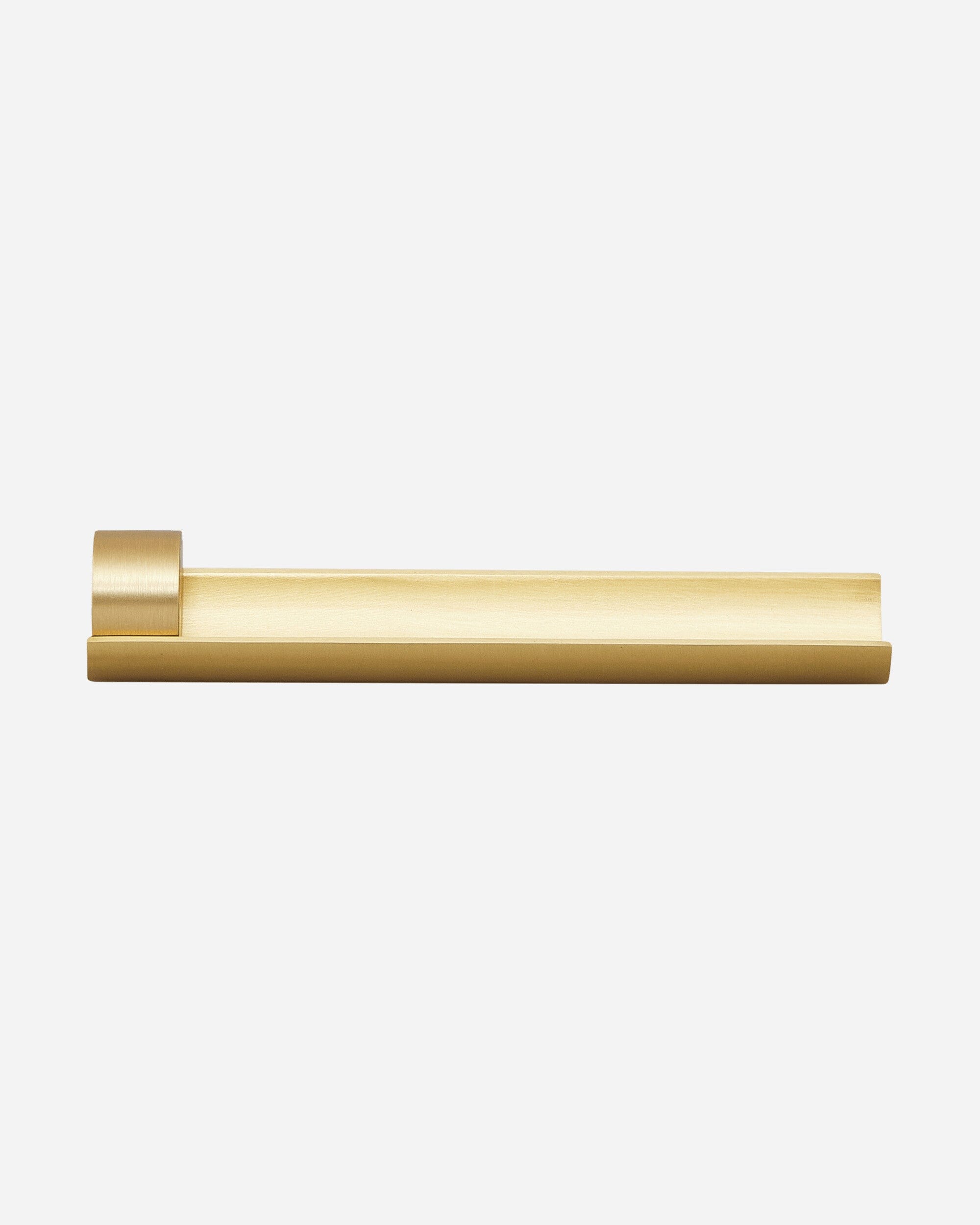Mister Green Half Pipe W/ Cylinder Burner Brass