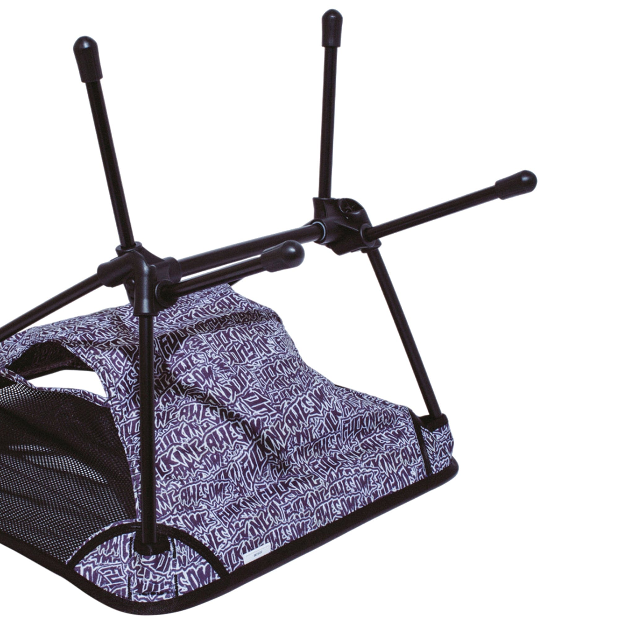 Fucking Awesome Burnt Stamp Helinox Chair - Black White
