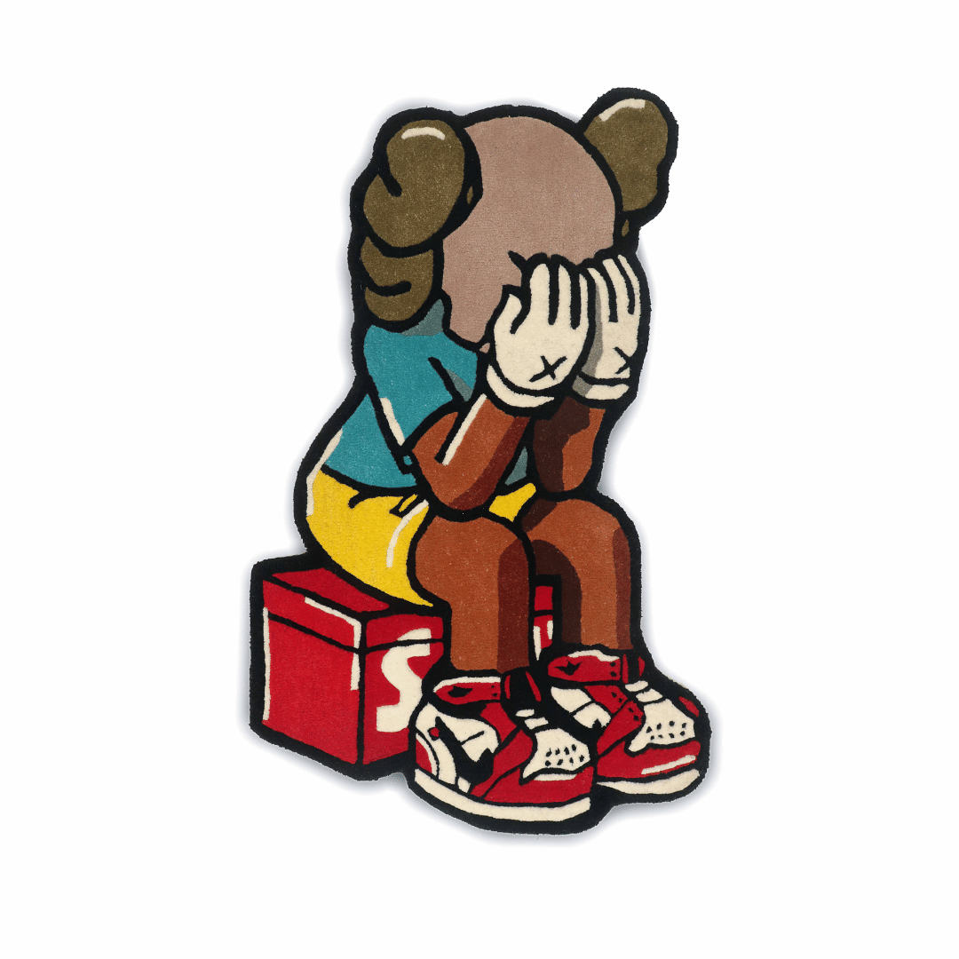 Noche Supreme x Kaws Rug by Noche