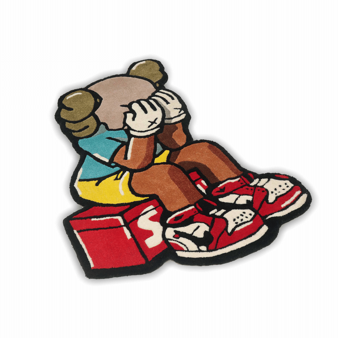 Noche Supreme x Kaws Rug by Noche
