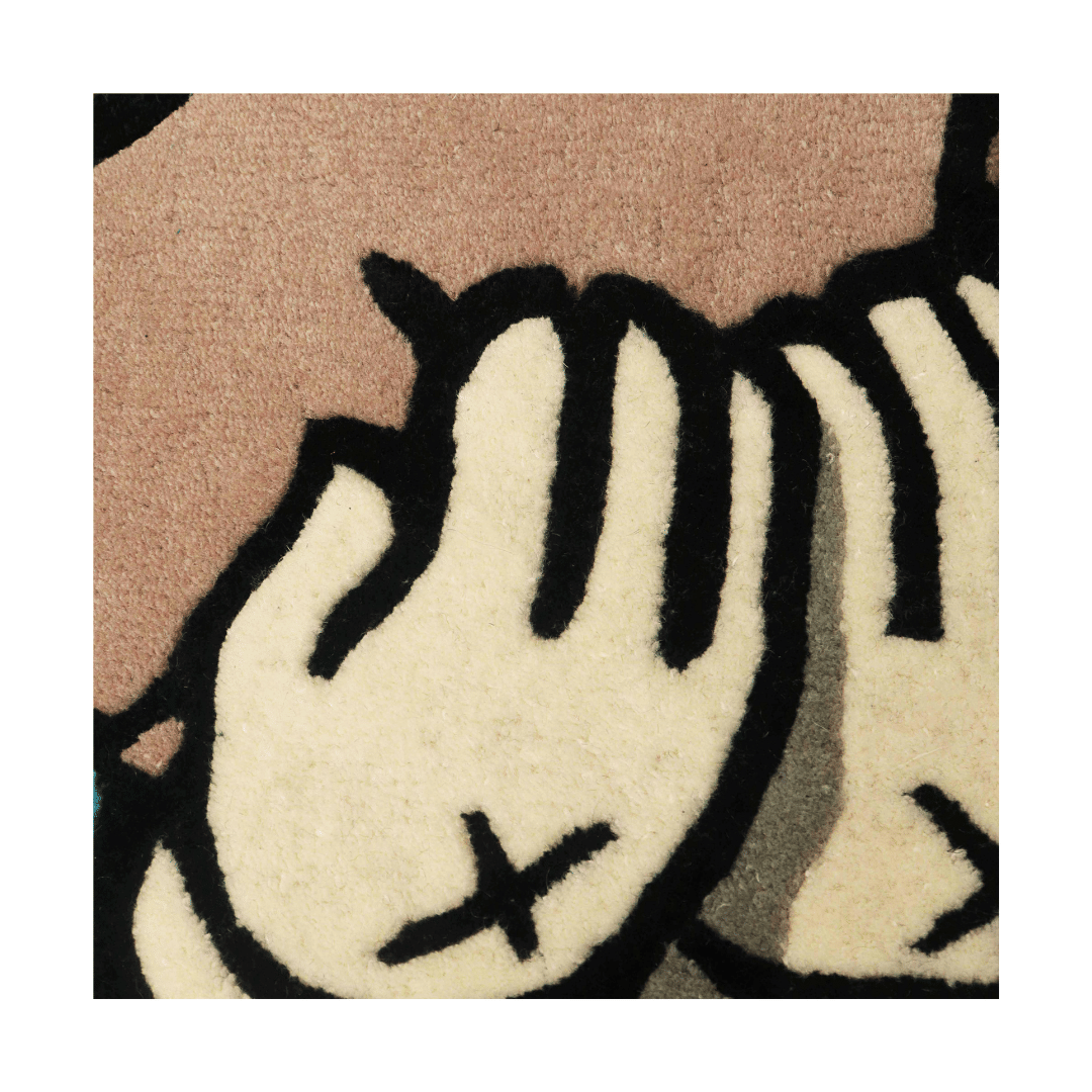 Noche Supreme x Kaws Rug by Noche