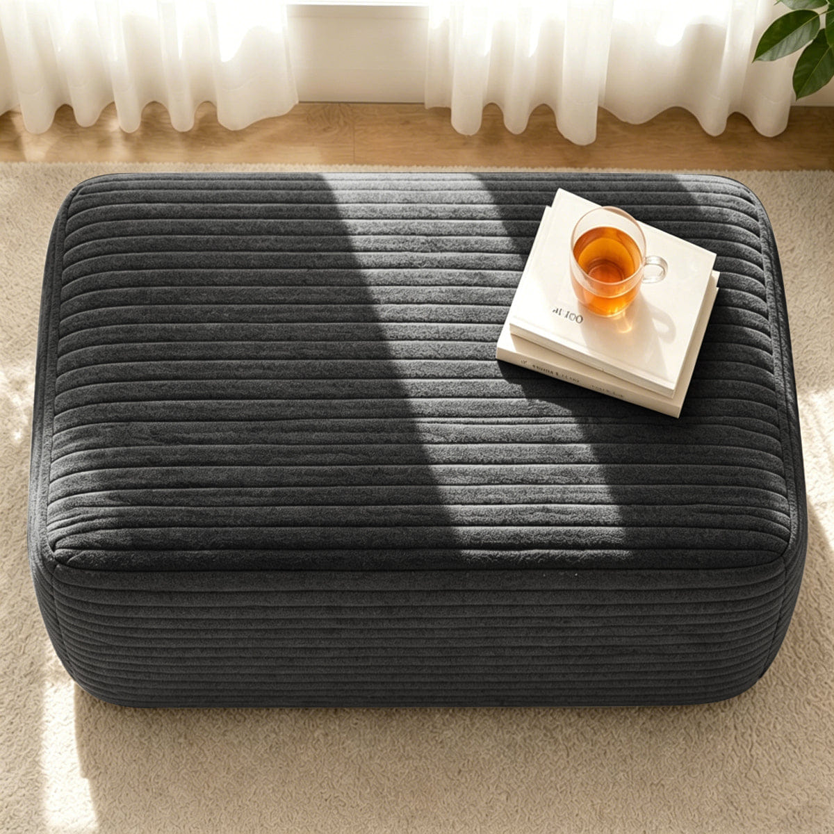 Corduroy Streamdale No - Assembly Modular Corduroy Sectional Sofa with Chaise Lounge