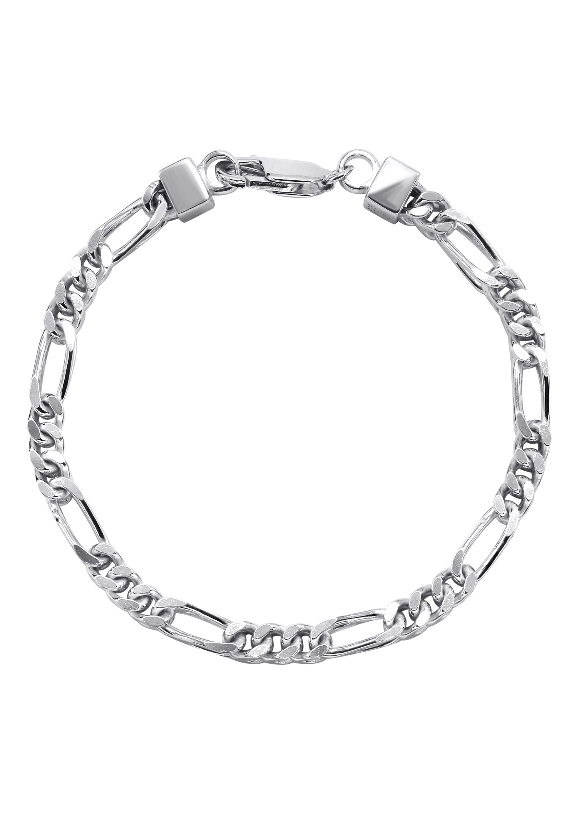 Manufacturer 43 Silver Figaro Franco Bracelet