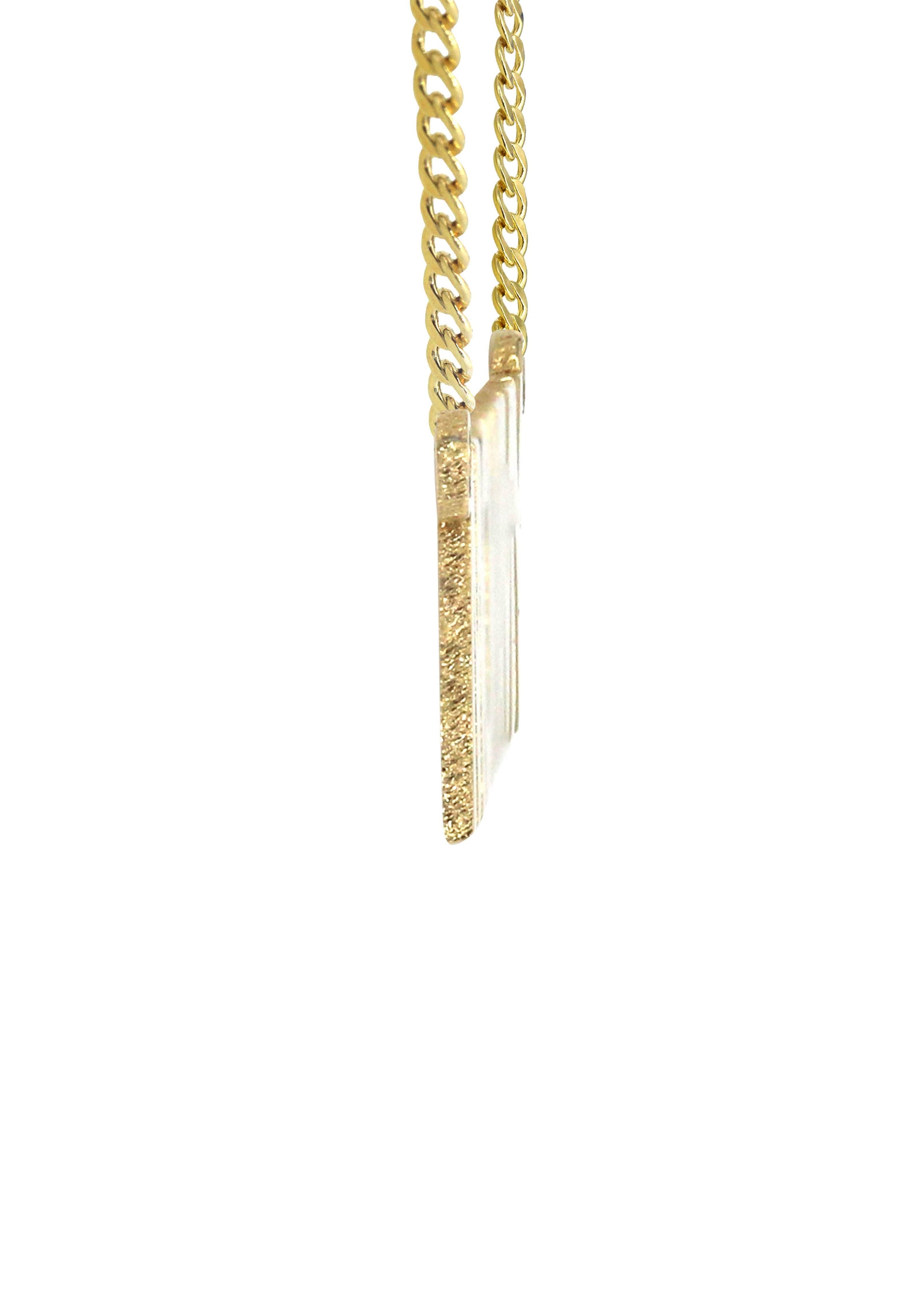 Manufacturer 16 14K Gold Mommy Name Plate Necklace | Style #122