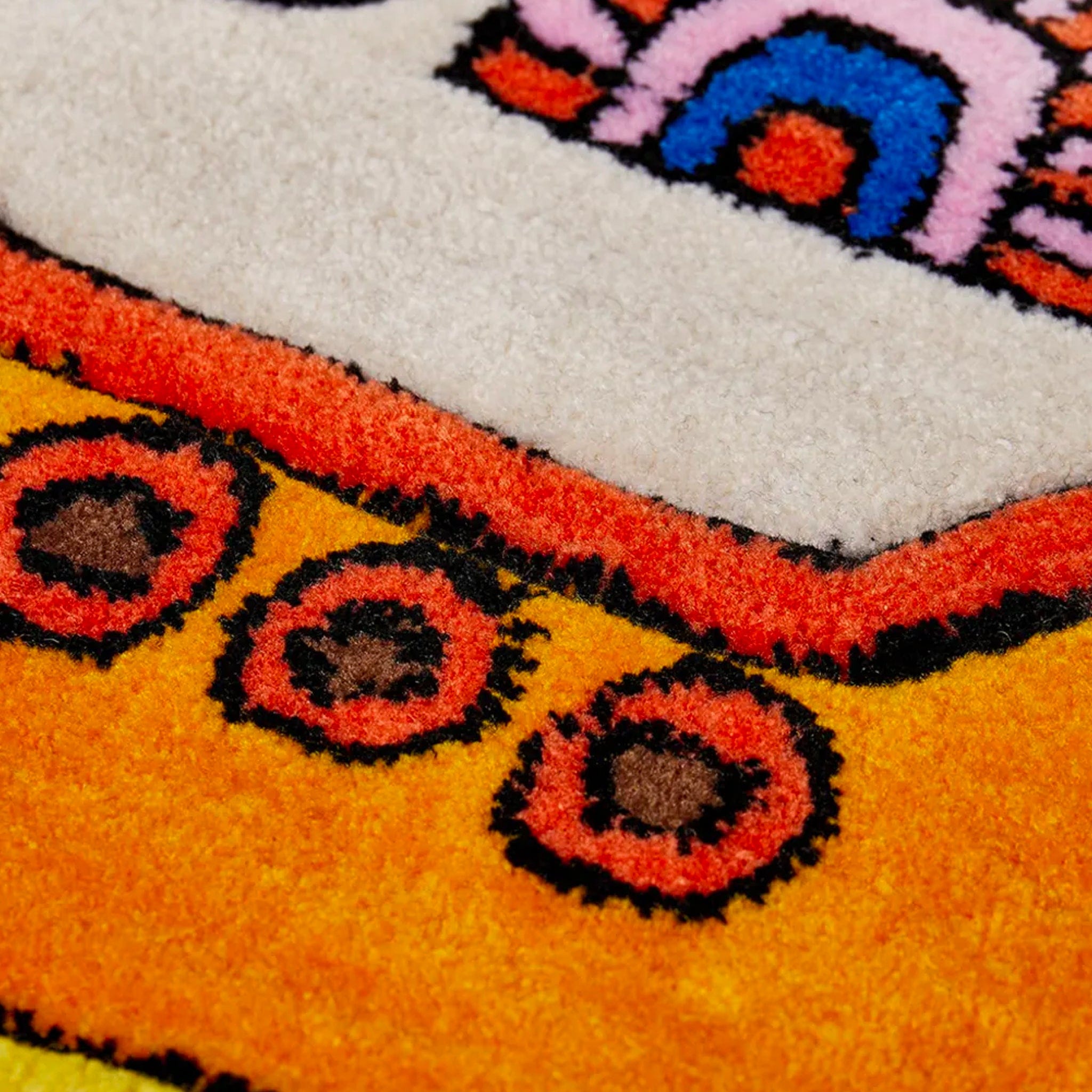 Market x BEATLES YELLOW SUBMARINE PLUSH RUG YELLOW