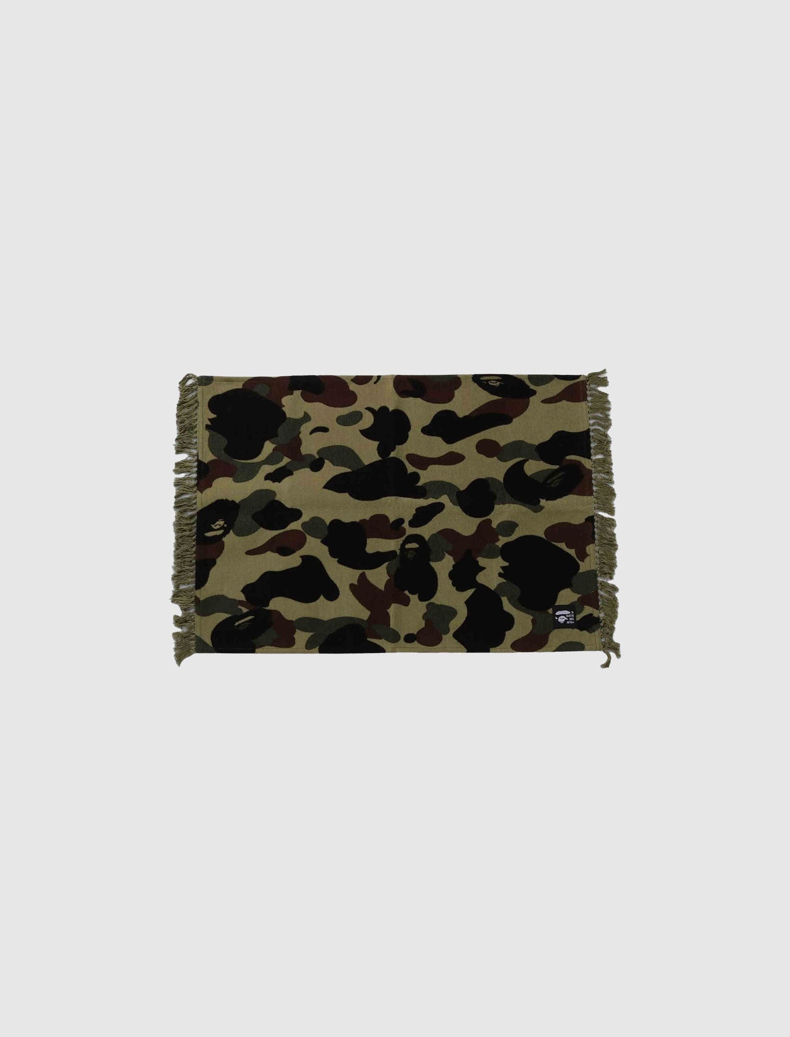 A Bathing APE 1ST CAMO JACQUARD RUG