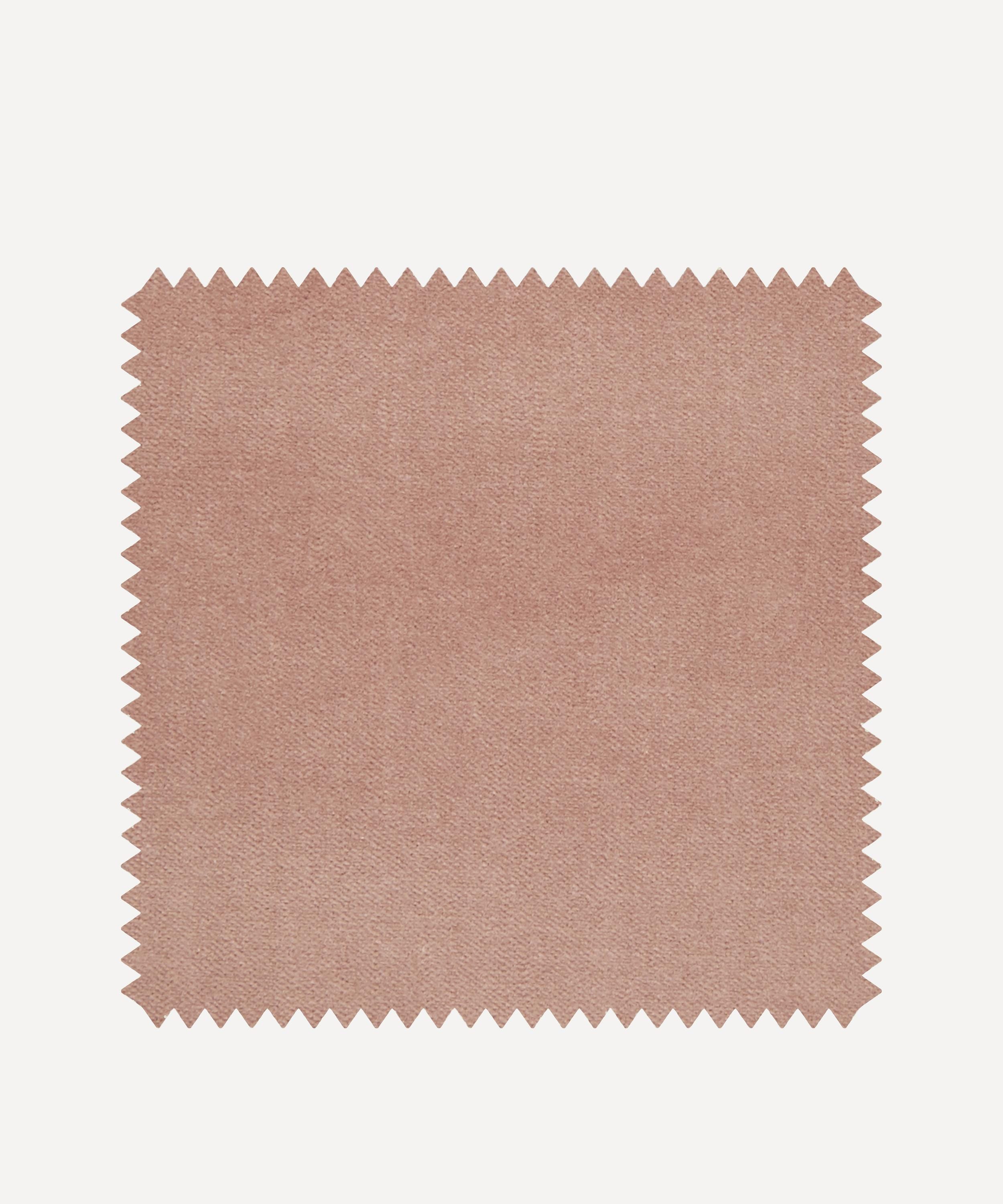 Liberty Interiors Fabric Swatch - Slipper Plain Cotton Velvet