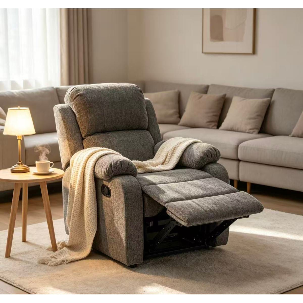 High Streamdale High - End Convertible Reclining Sofa