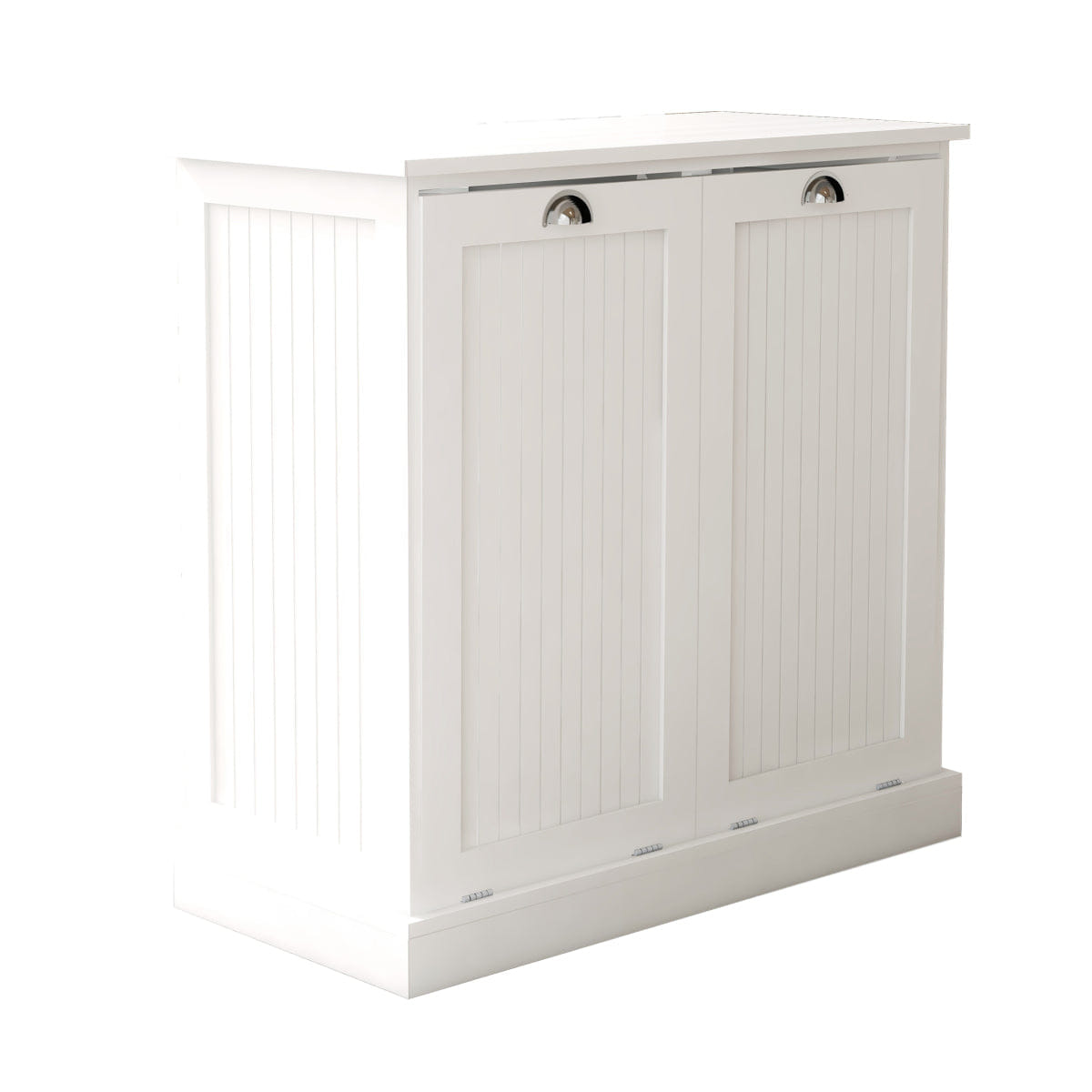 LAUNDRY Streamdale Two - Compartment Tilt - Out Laundry Sorter Cabinet - White