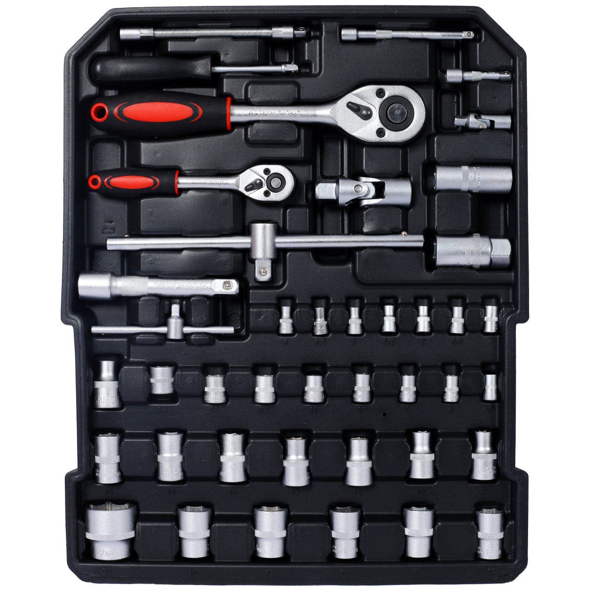 Drawer Streamdale 899pcs Home Repair Tool Set with 4 - Drawer Rolling Storage Case (Silver)
