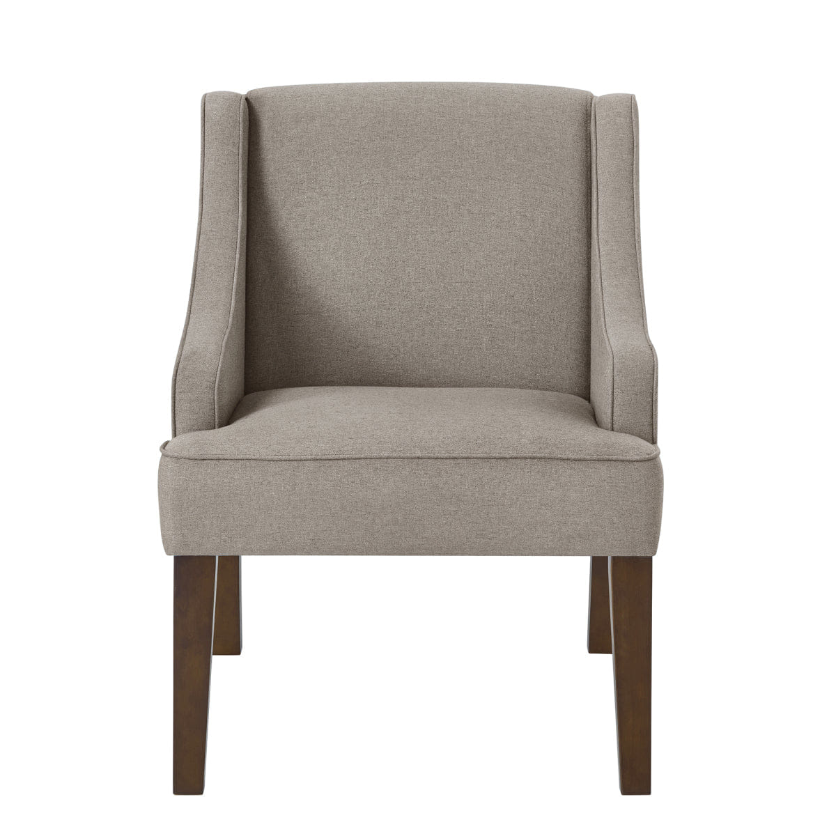 WOOD Streamdale Mid Century Modern Upholstered Accent Chair with Wood Legs