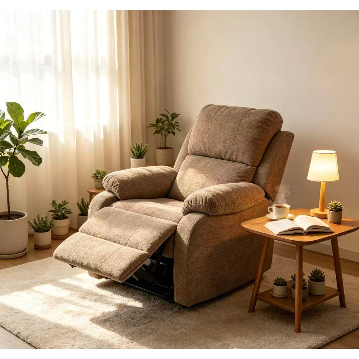 High Streamdale High - end Dual - Function Convertible Recliner Sofa