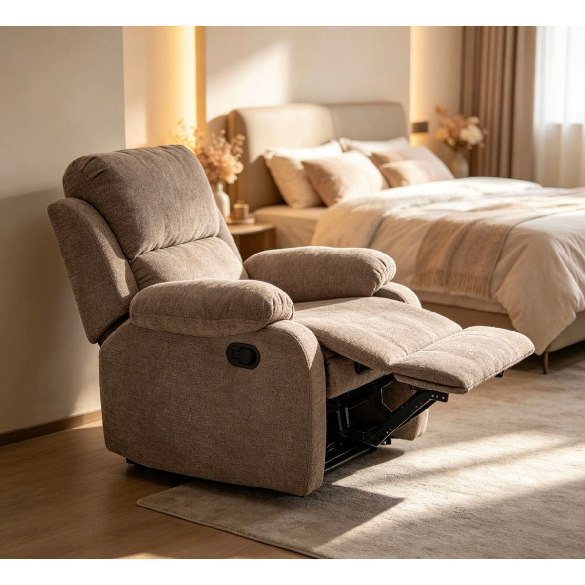 High Streamdale High - end Dual - Function Convertible Recliner Sofa