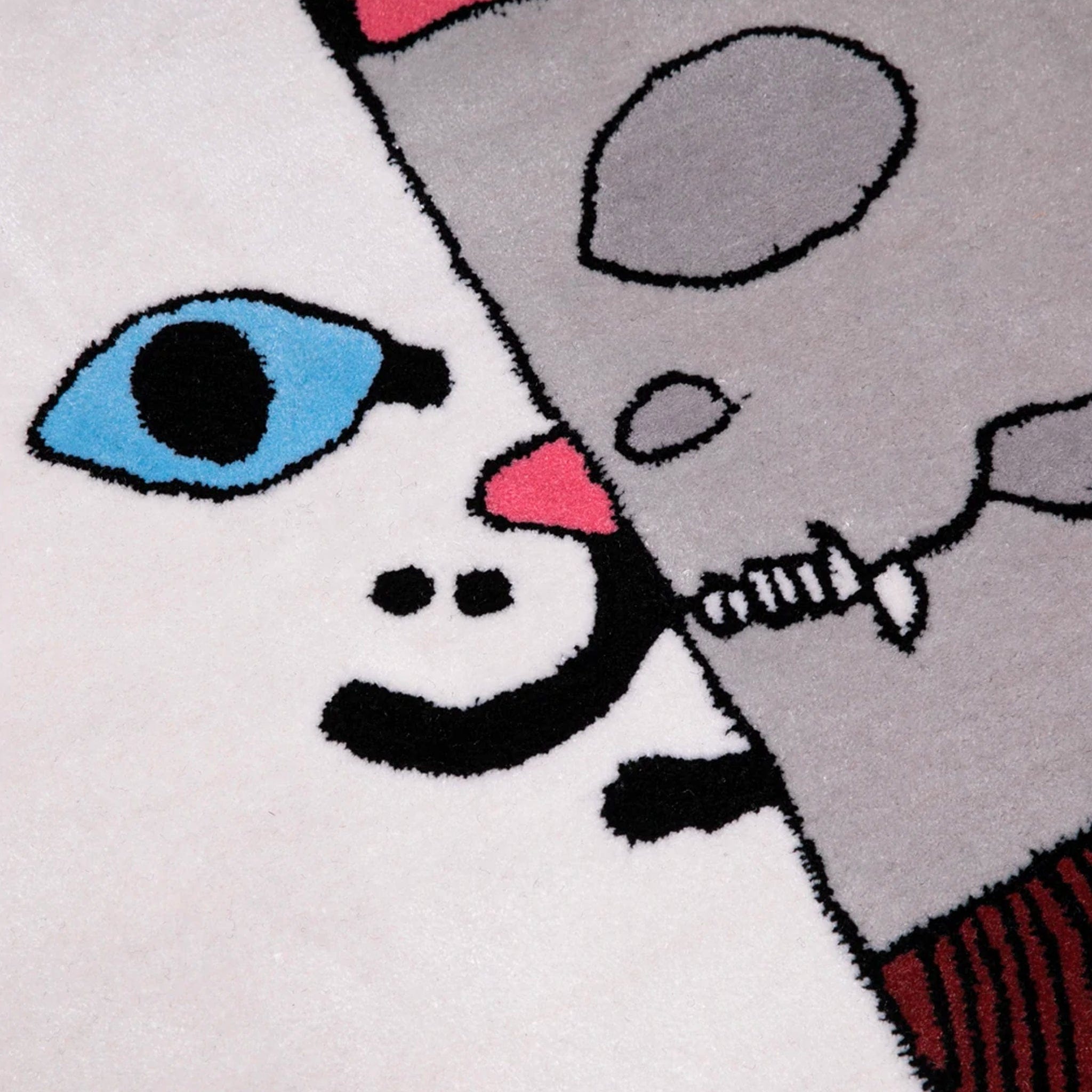 Ripndip Nermal Anatomy Rug 6 Ft Rug