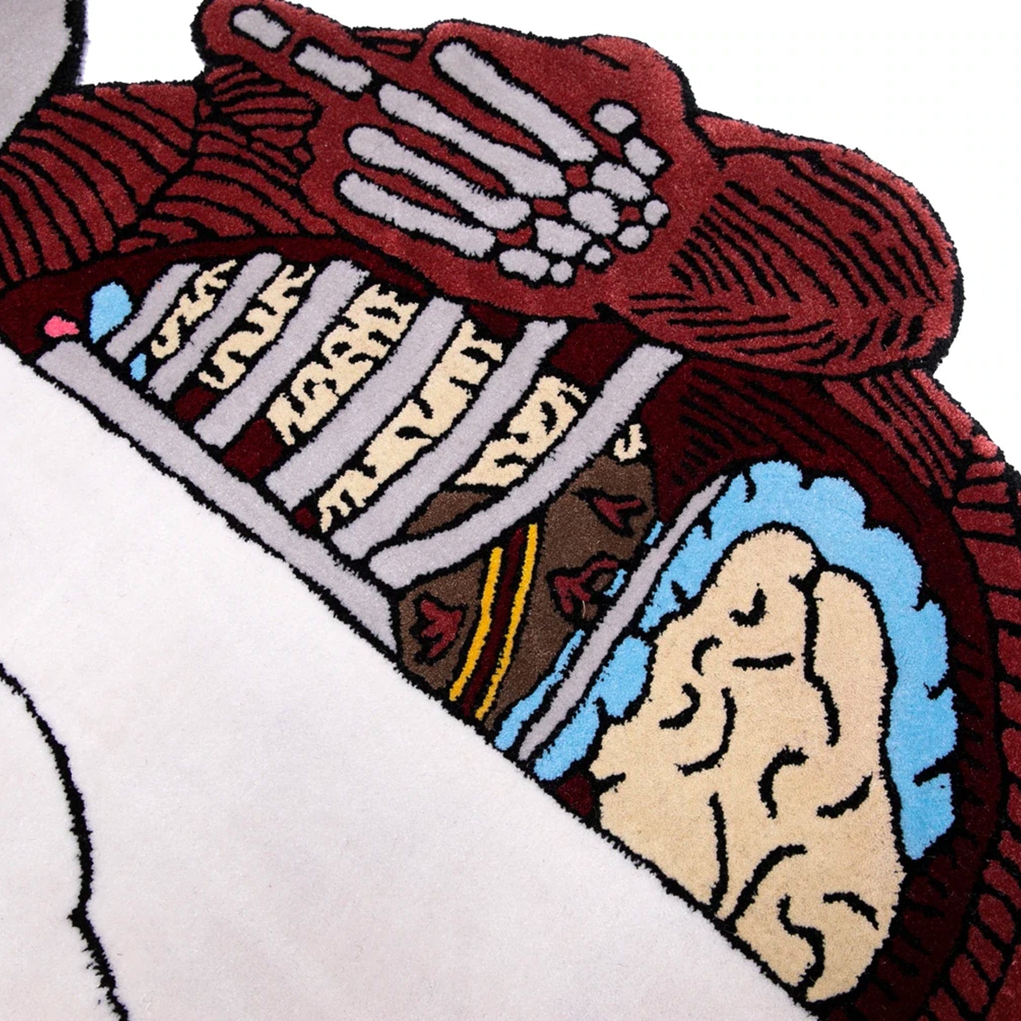 Ripndip Nermal Anatomy Rug 6 Ft Rug