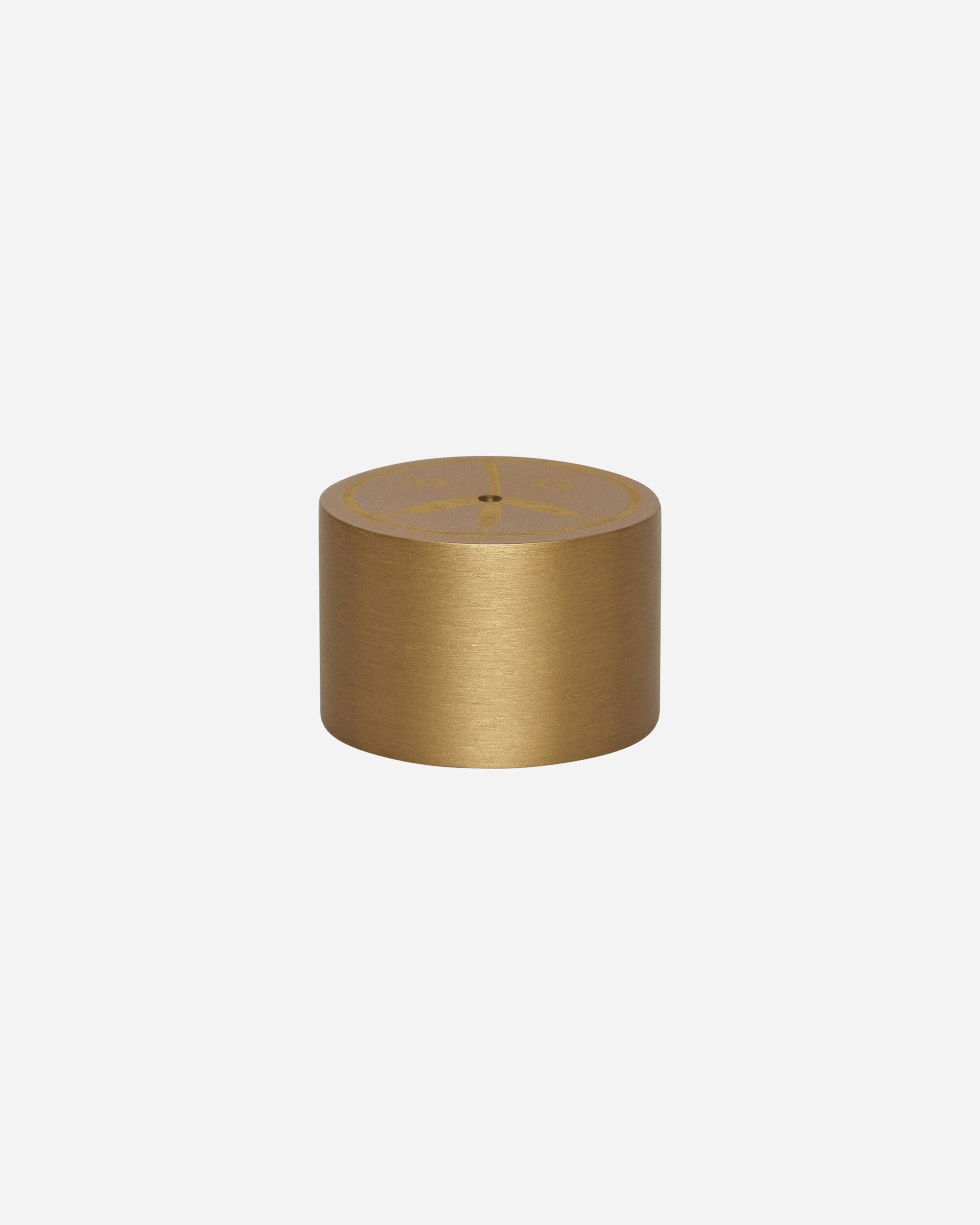 Mister Green Peace Logo Cylinder Burner Brass