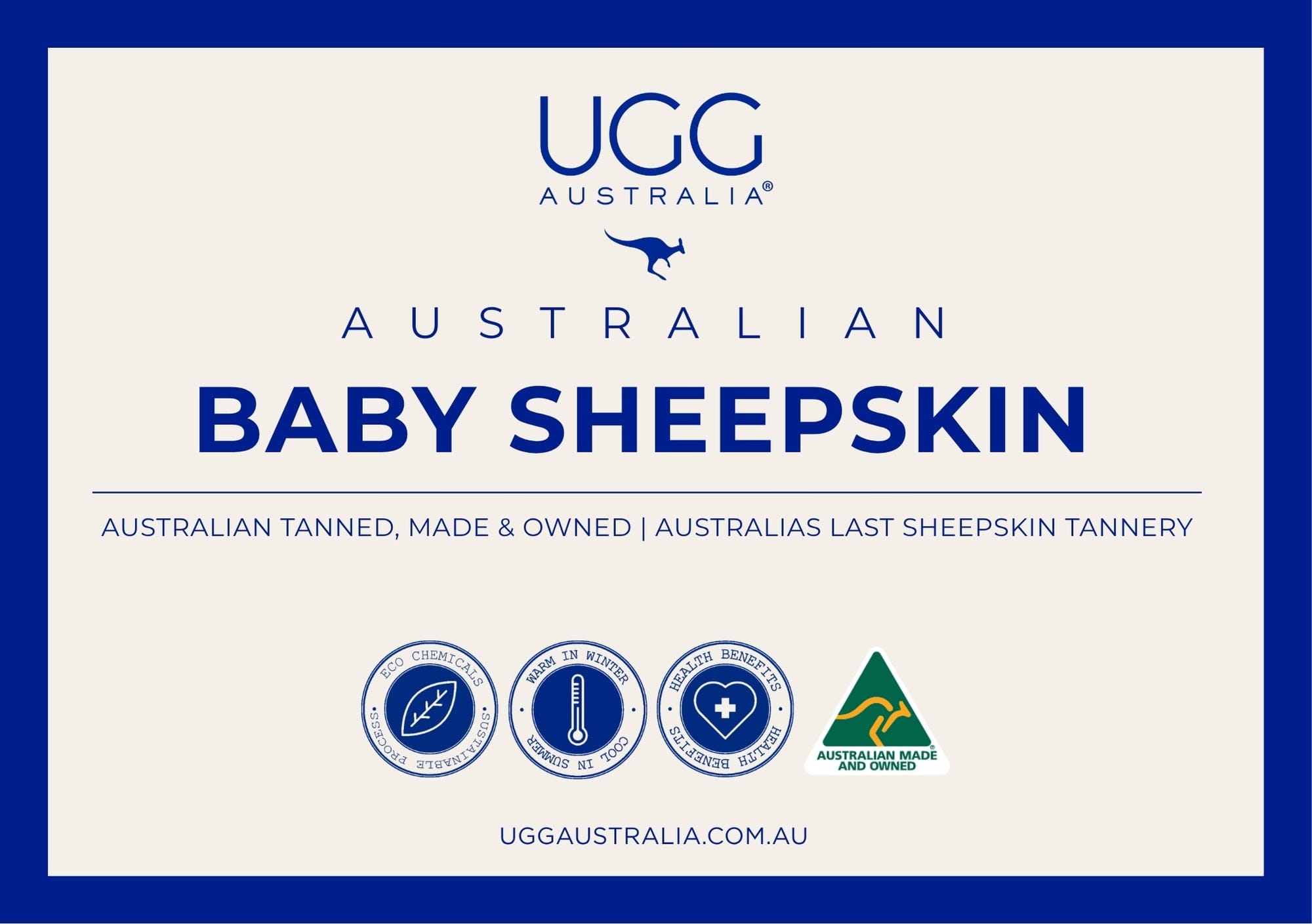 UGG Australia Rug Sheepskin Baby | Deluxe