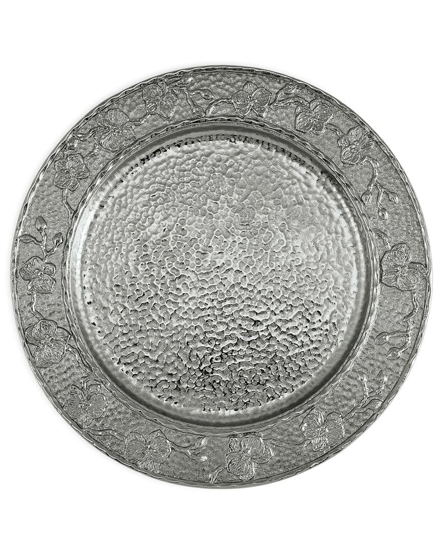 BLACK ORCHID Michael Aram Black Orchid Charger Plate