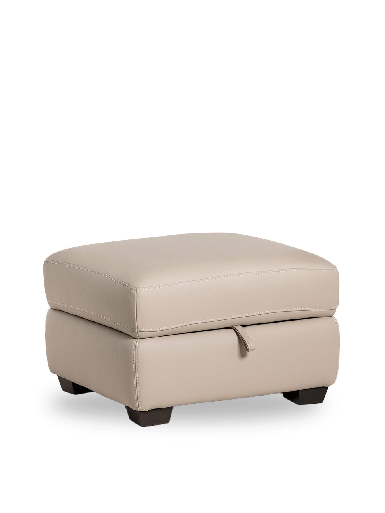 Barker and Stonehouse Arno Storage Footstool Neutral
