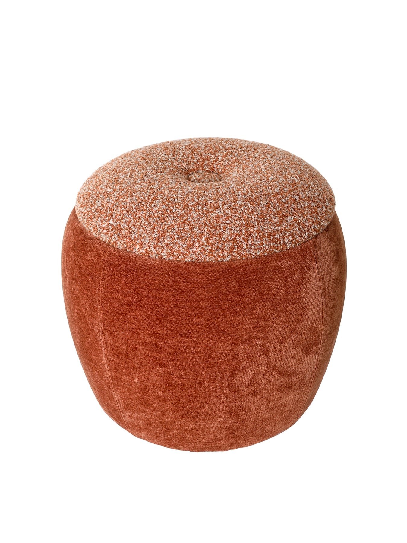 Libra Interiors Clemance Storage Stool Terracotta