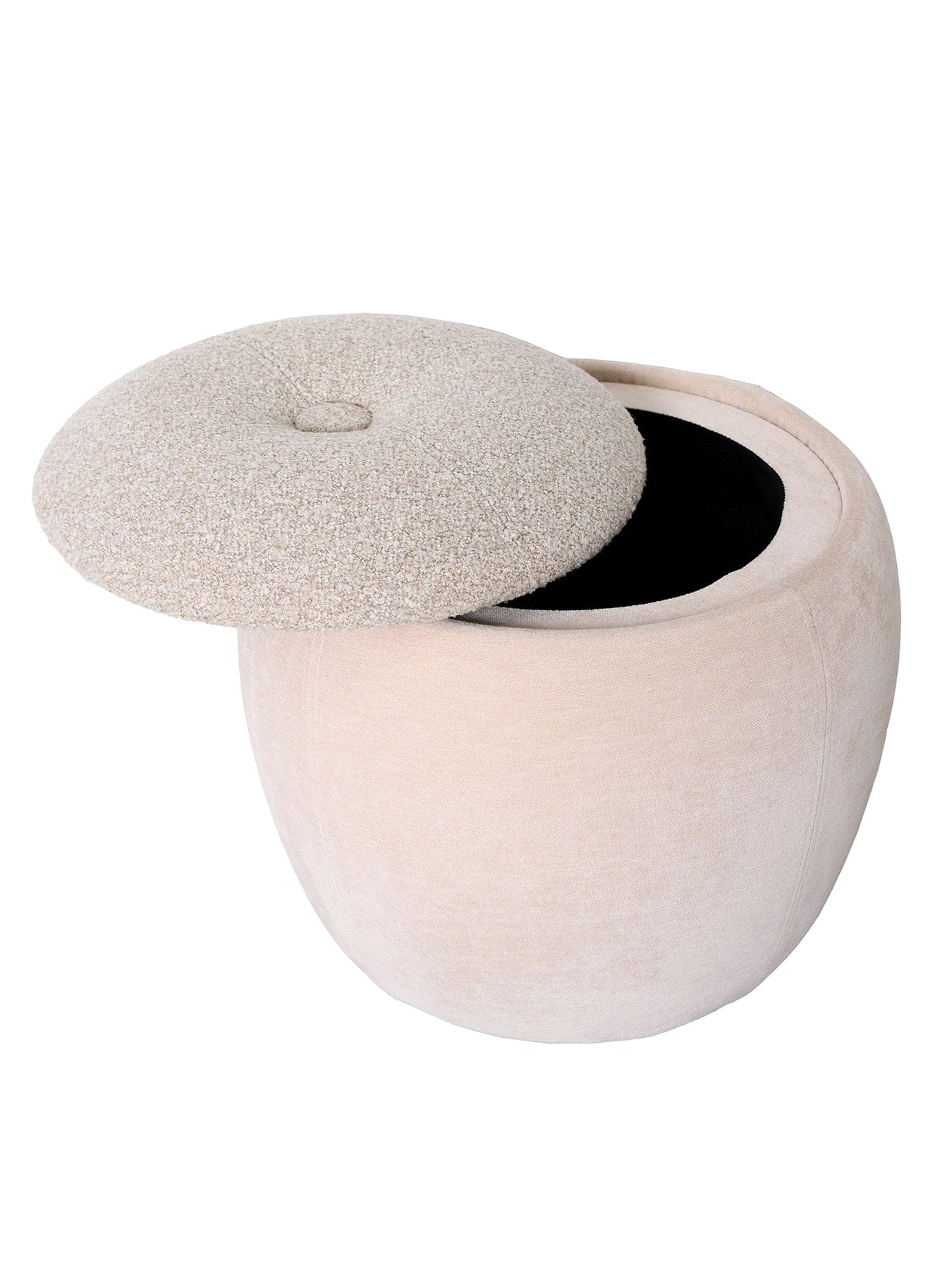 Libra Interiors Clemance Storage Stool Mushroom