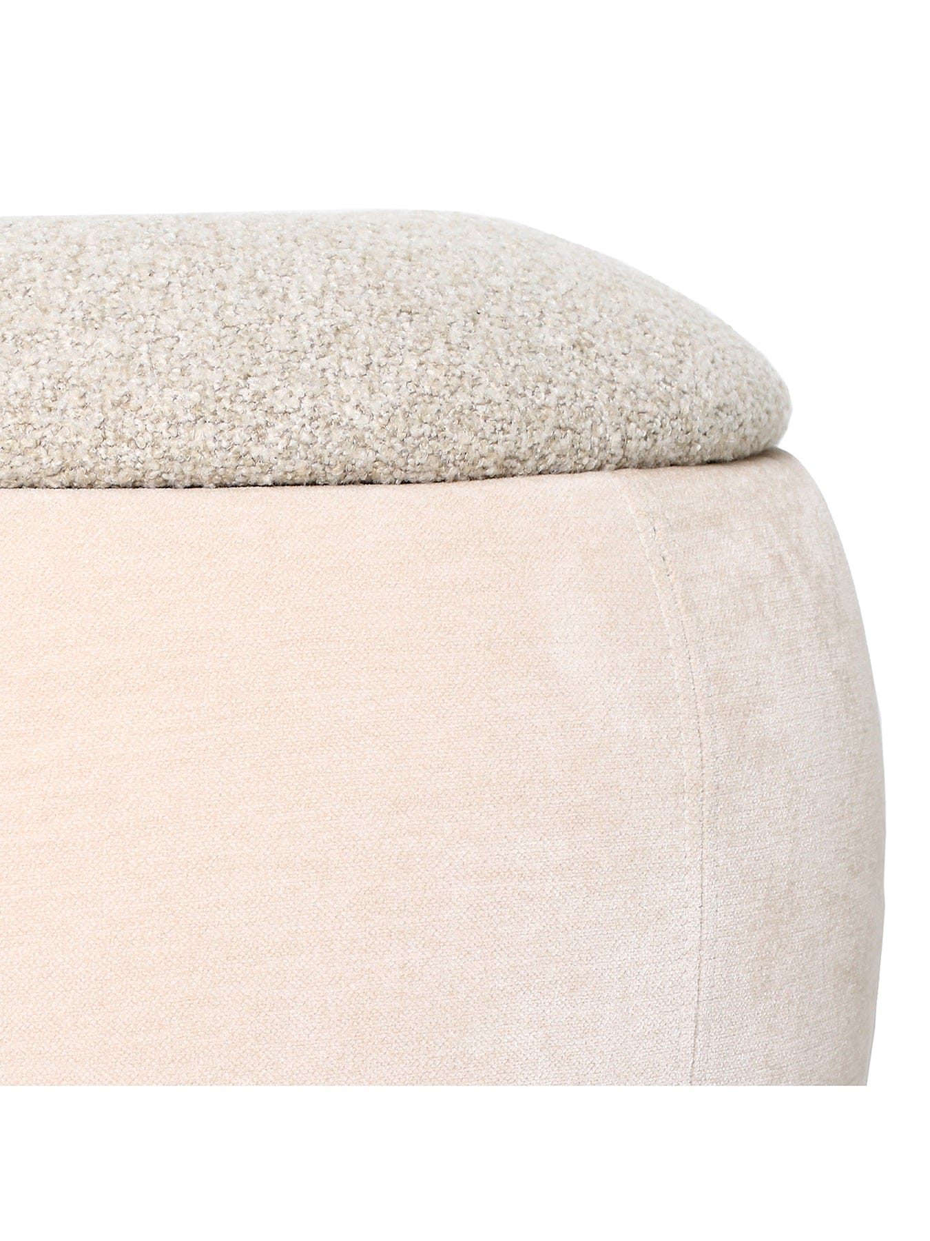 Libra Interiors Clemance Storage Stool Mushroom