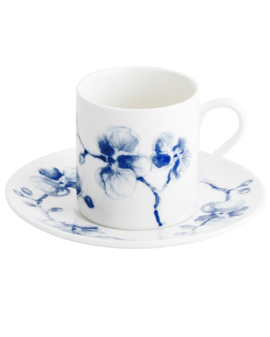 Blue Michael Aram Blue Orchid Demitasse Set