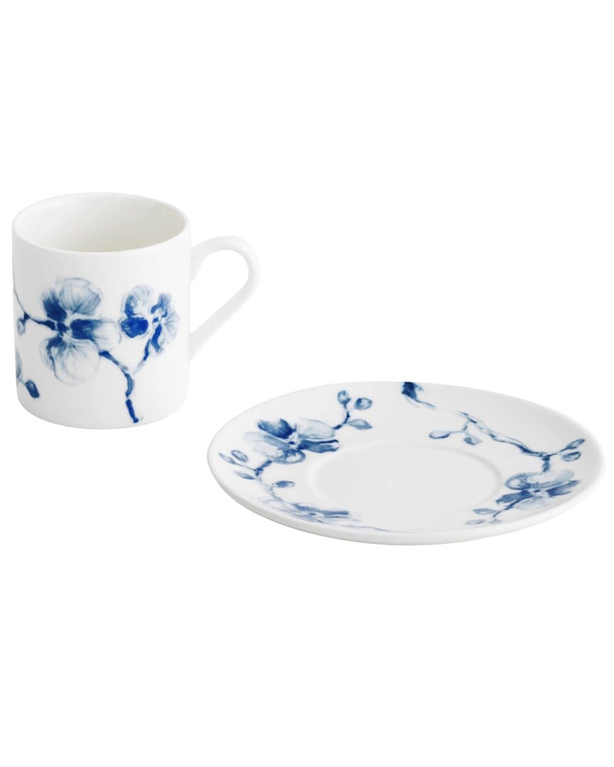 Blue Michael Aram Blue Orchid Demitasse Set