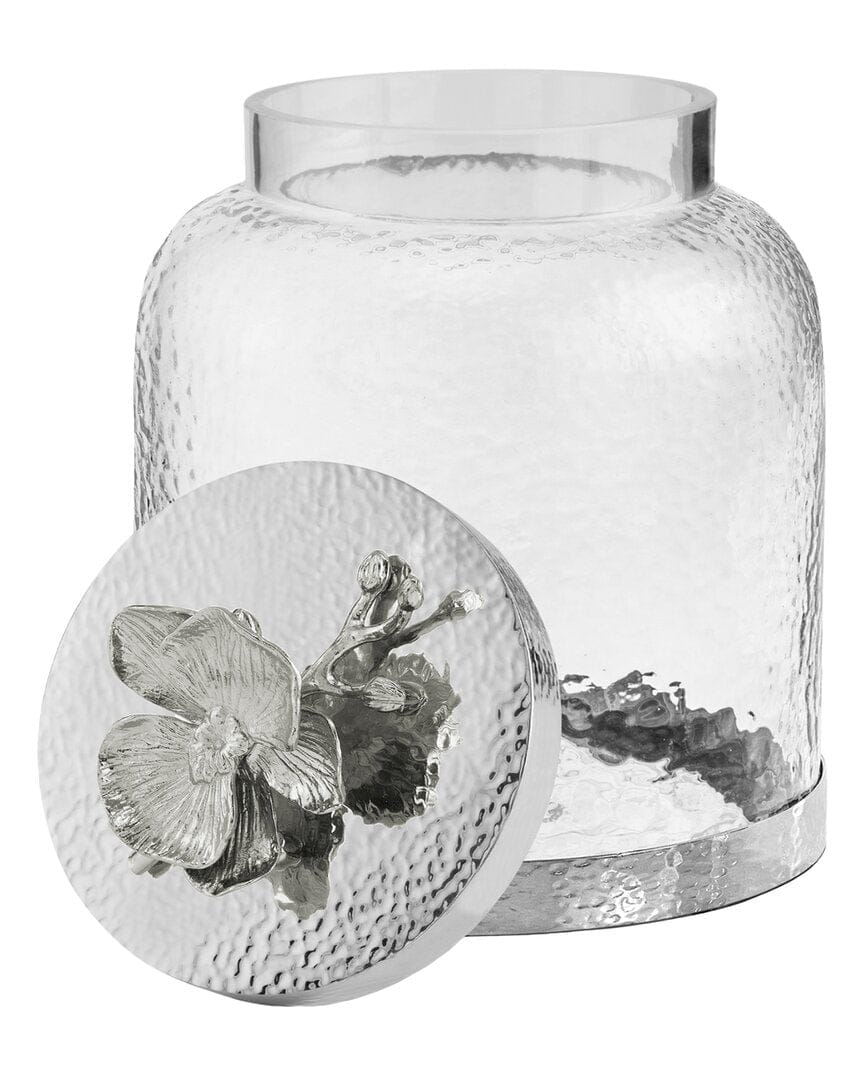 WHITE* Michael Aram White Orchid Cookie Jar