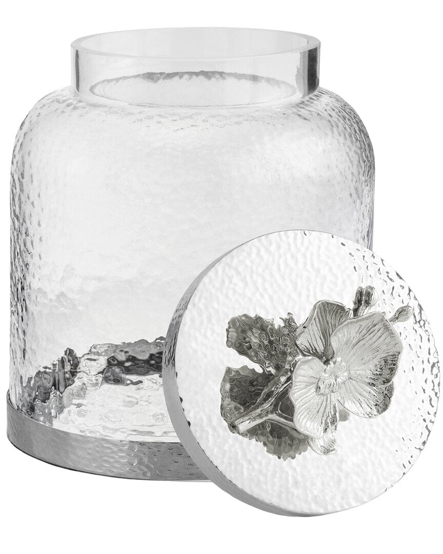WHITE* Michael Aram White Orchid Cookie Jar