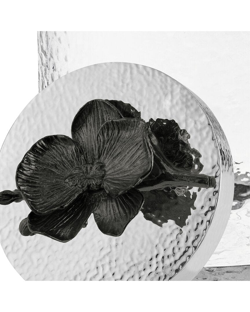 BLACK ORCHID Michael Aram Black Orchid Cookie Jar