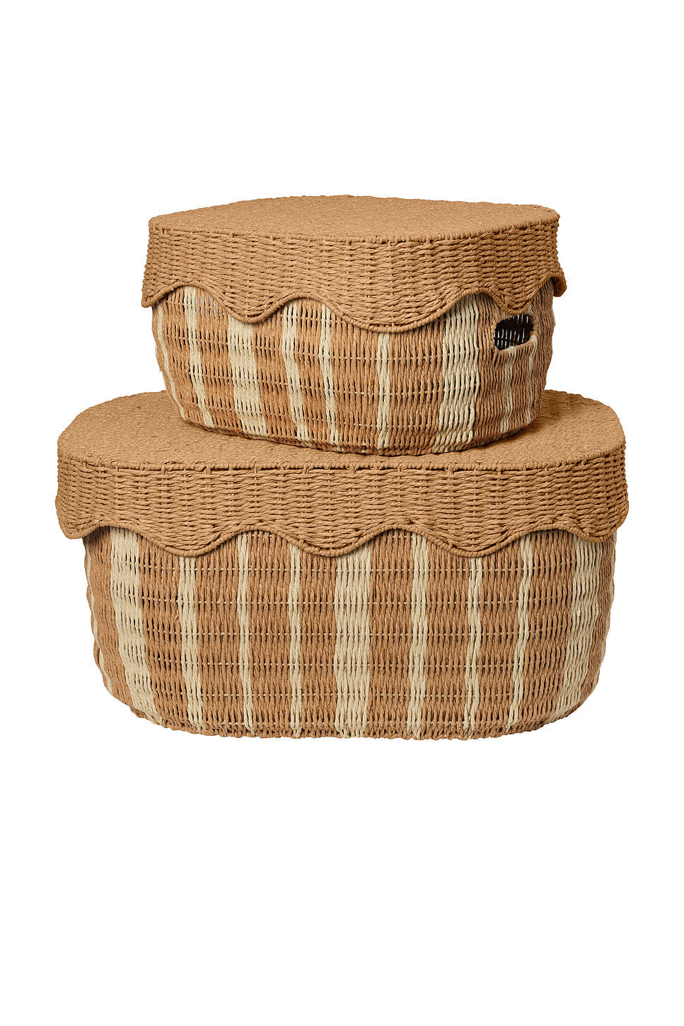 Ferm Living Rivan Storage Baskets Set Of 2