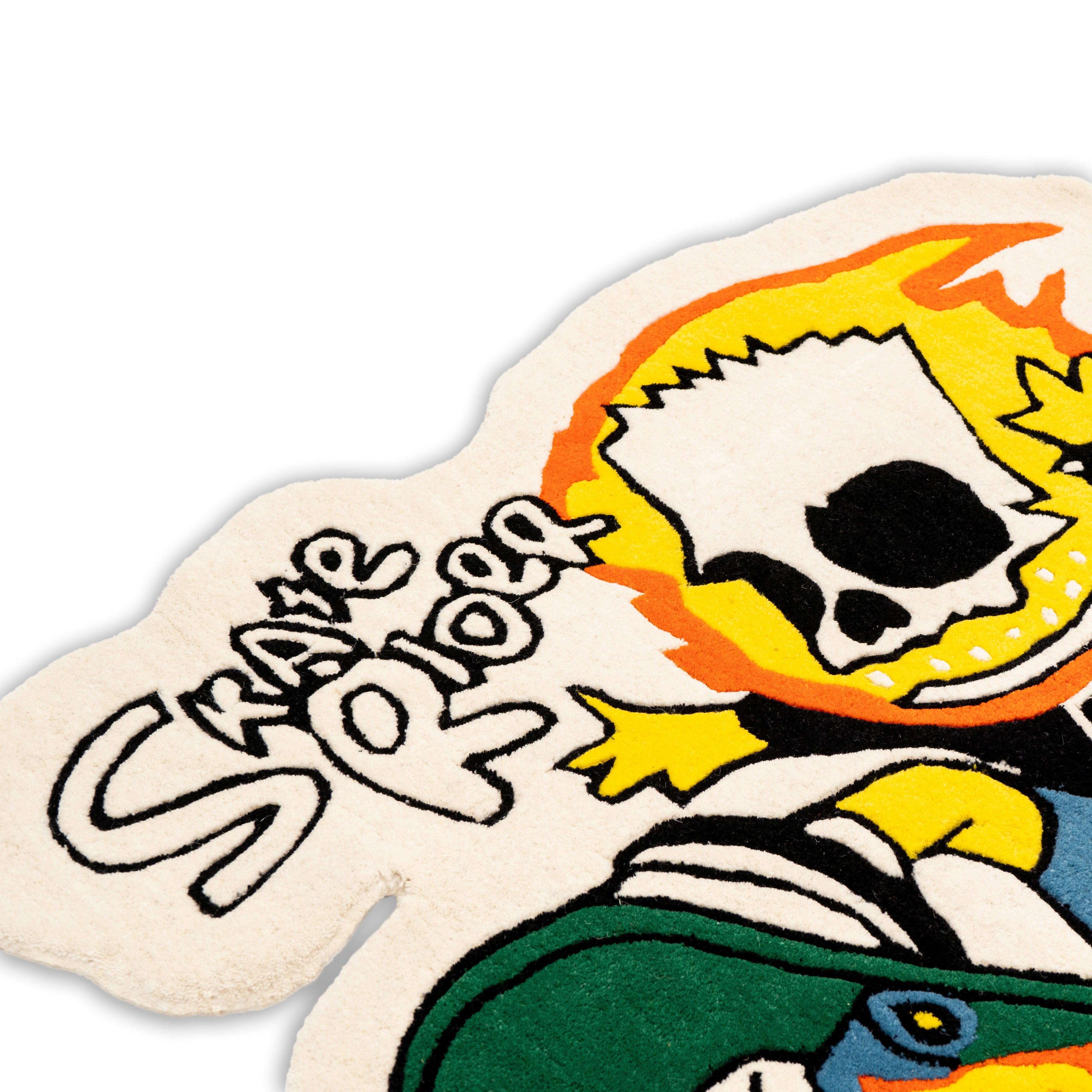 Noche Simpsons Skateboarding by Noche