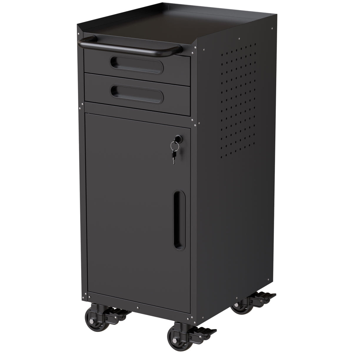 Garage Streamdale 34.3" Narrow Rolling Tool Cabinet - Space - Saving Garage Storage
