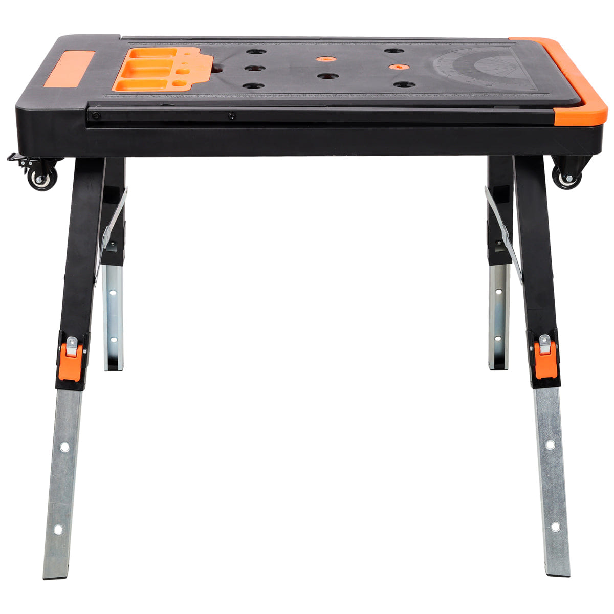 Garage Streamdale 8 - in - 1 Folding Work Table with Socket & Wheels for Garage