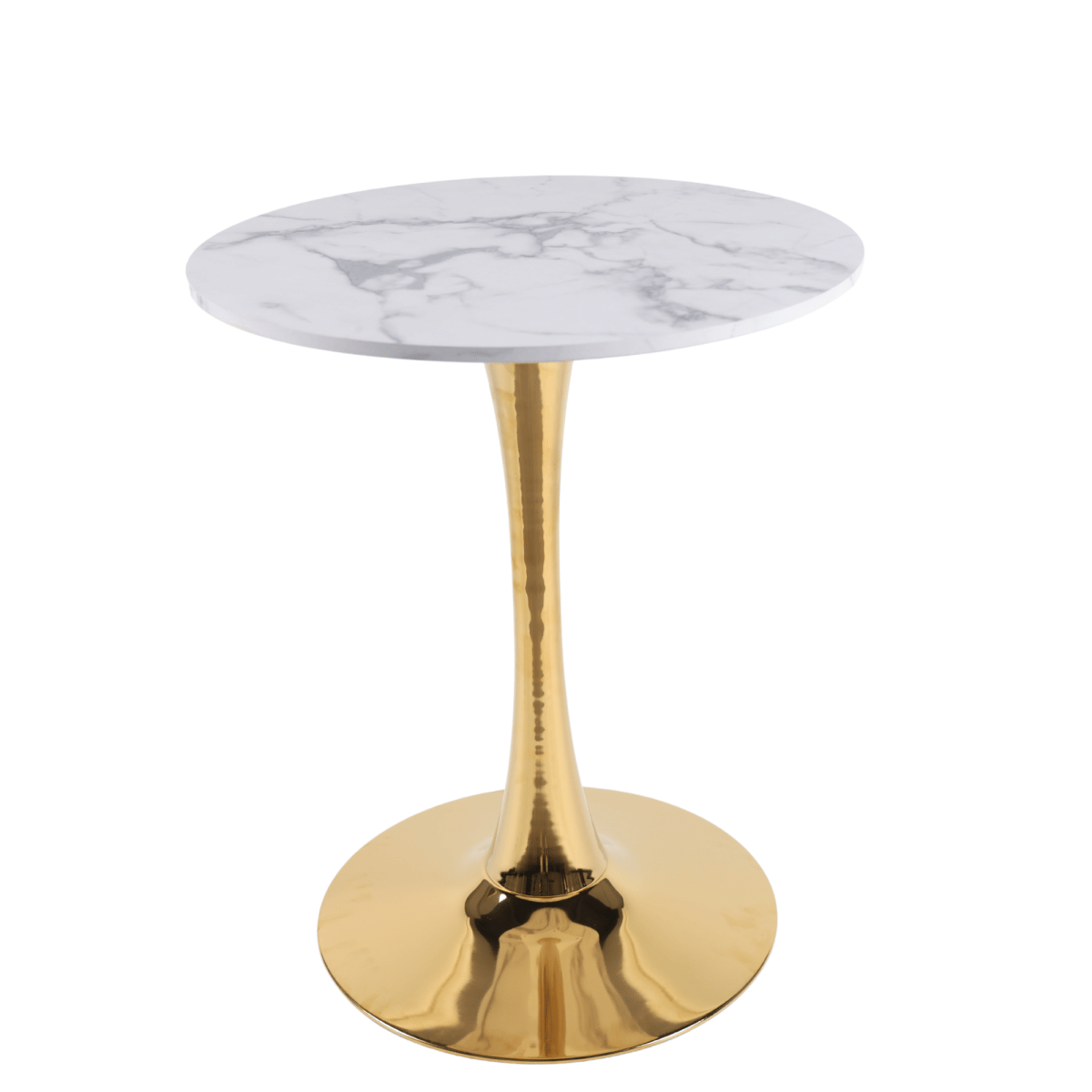 WHITE* Streamdale White Marble Tulip Dining Table for 2 - 4