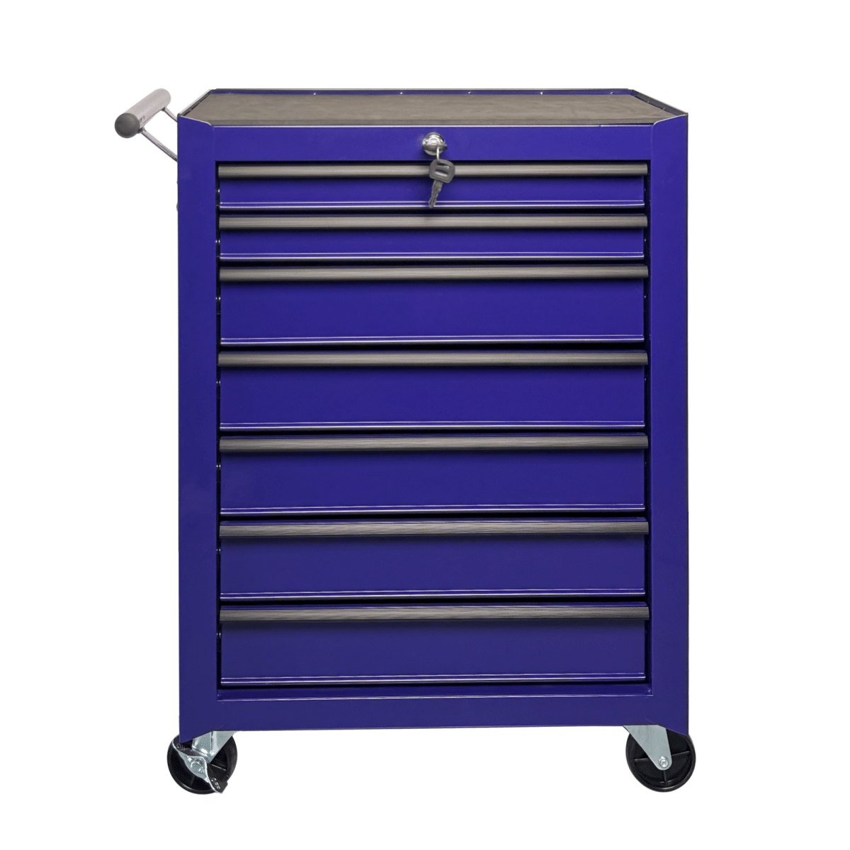 Drawer Streamdale Rolling Metal 7 - Drawer Tool Chest Cabinet with Storage Organizer - PURPLE